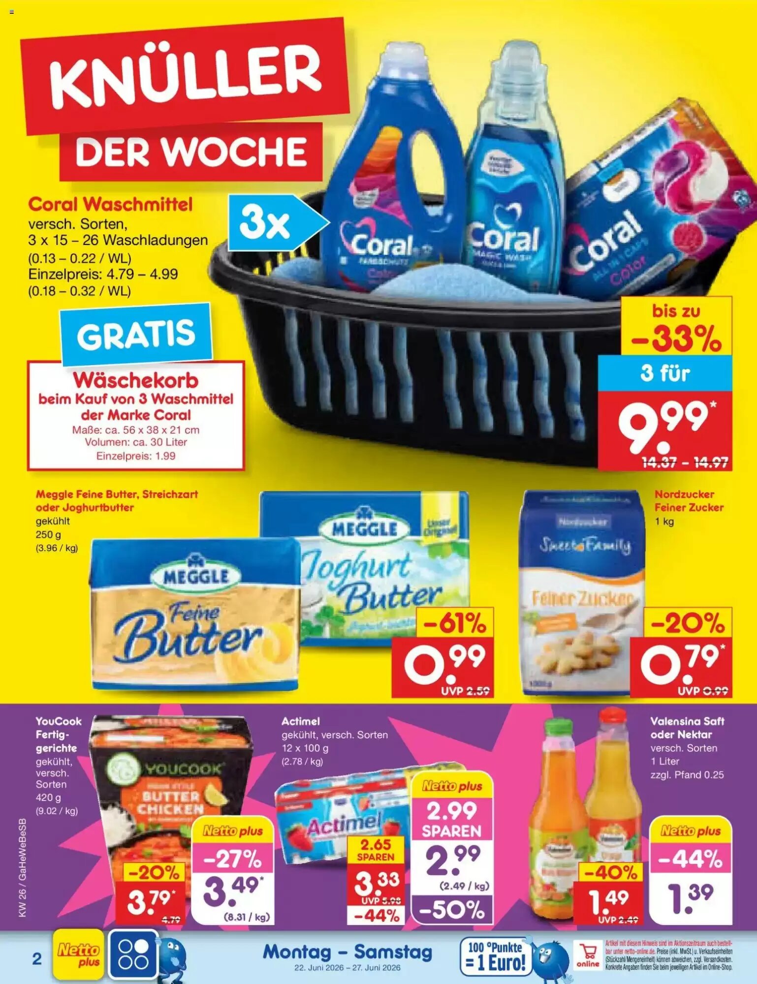 Netto Marken-Discount Prospekt (ab 22.06.2026) zum Blättern - Seite 2