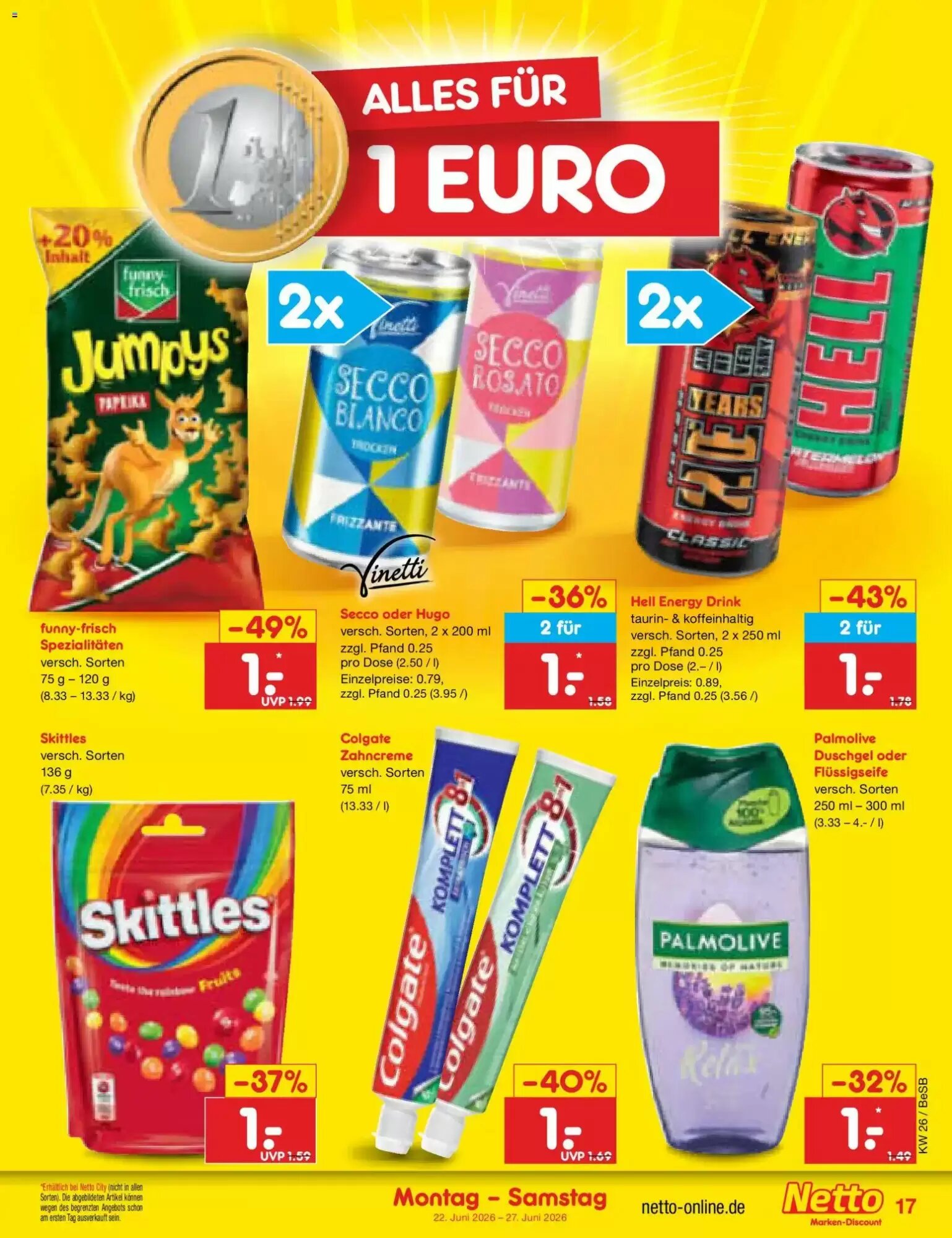 Netto Marken-Discount Prospekt (ab 22.06.2026) zum Blättern - Seite 21