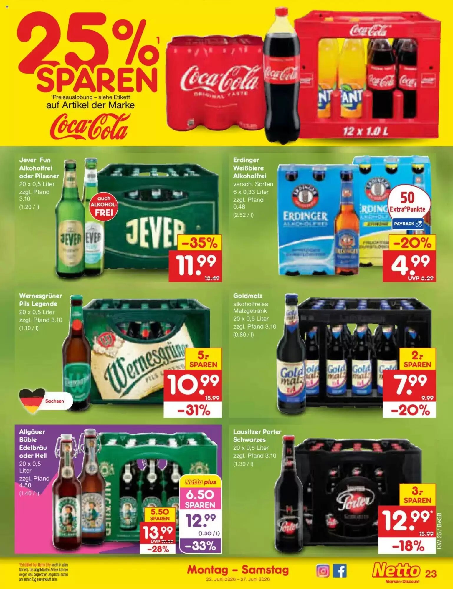 Netto Marken-Discount Prospekt (ab 22.06.2026) zum Blättern - Seite 31