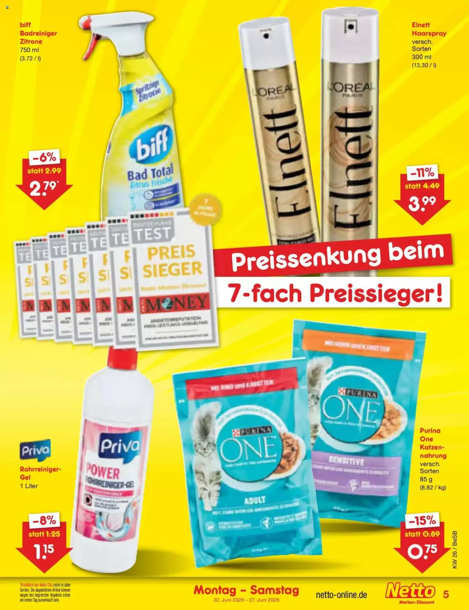 Netto Marken-Discount Prospekt (ab 22.06.2026) zum Blättern - Seite 5