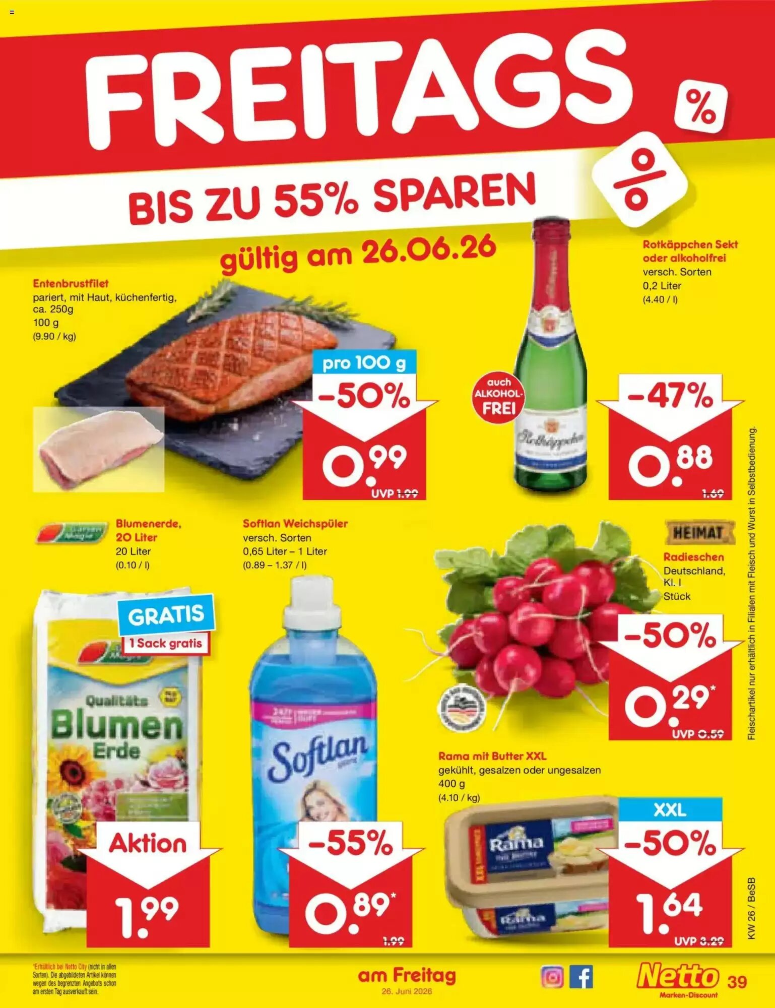 Netto Marken-Discount Prospekt (ab 22.06.2026) zum Blättern - Seite 51