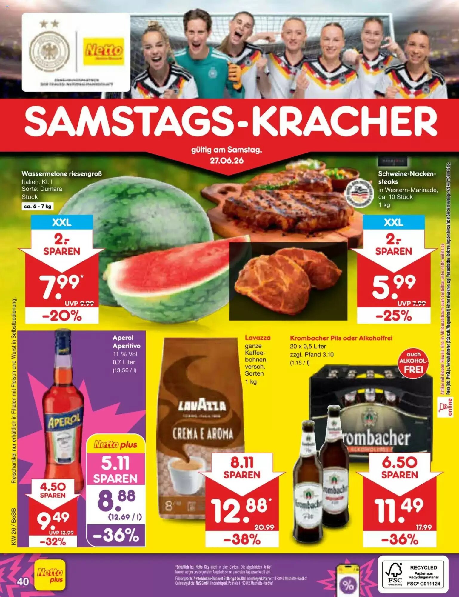 Netto Marken-Discount Prospekt (ab 22.06.2026) zum Blättern - Seite 52