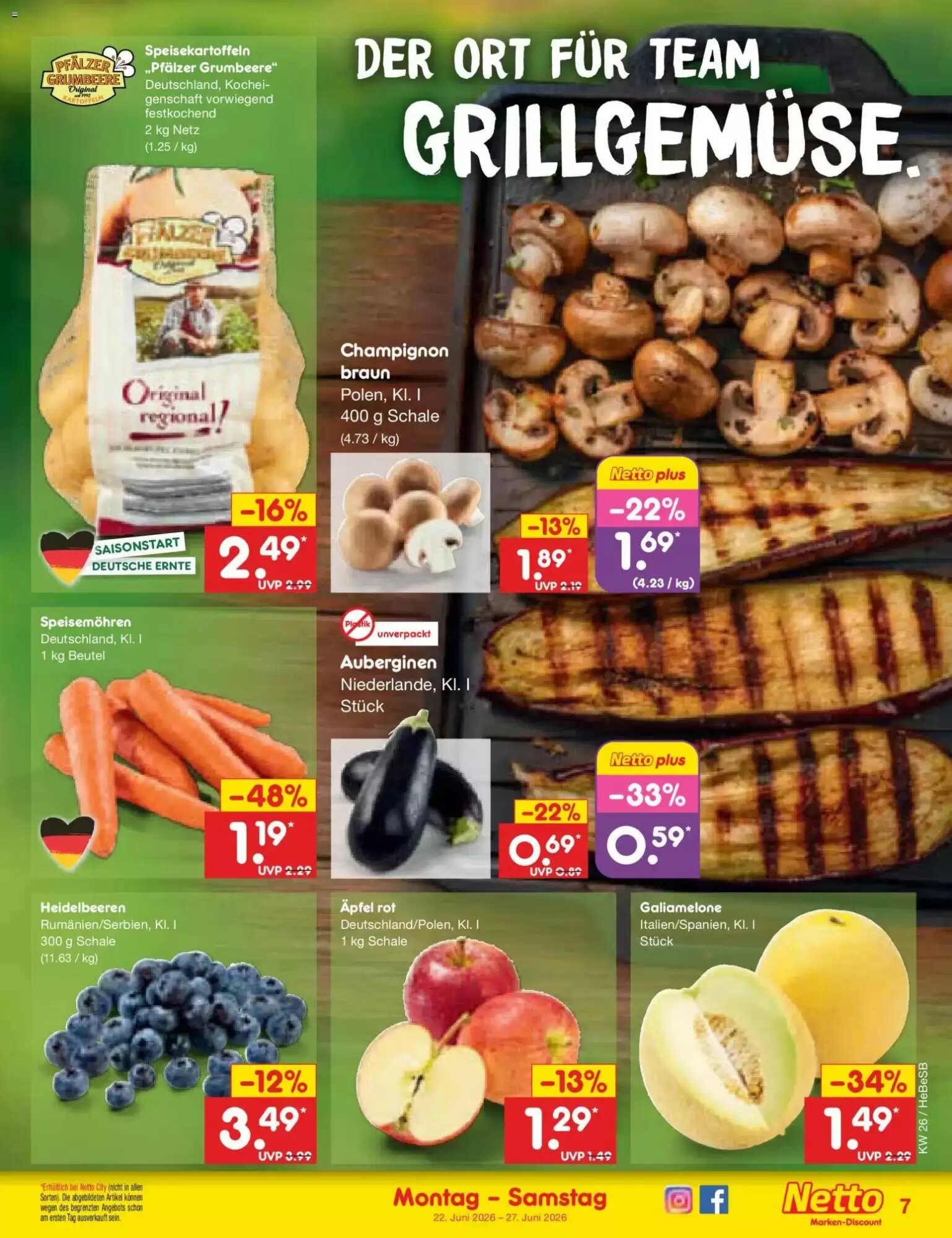 Netto Marken-Discount Prospekt (ab 22.06.2026) zum Blättern - Seite 9