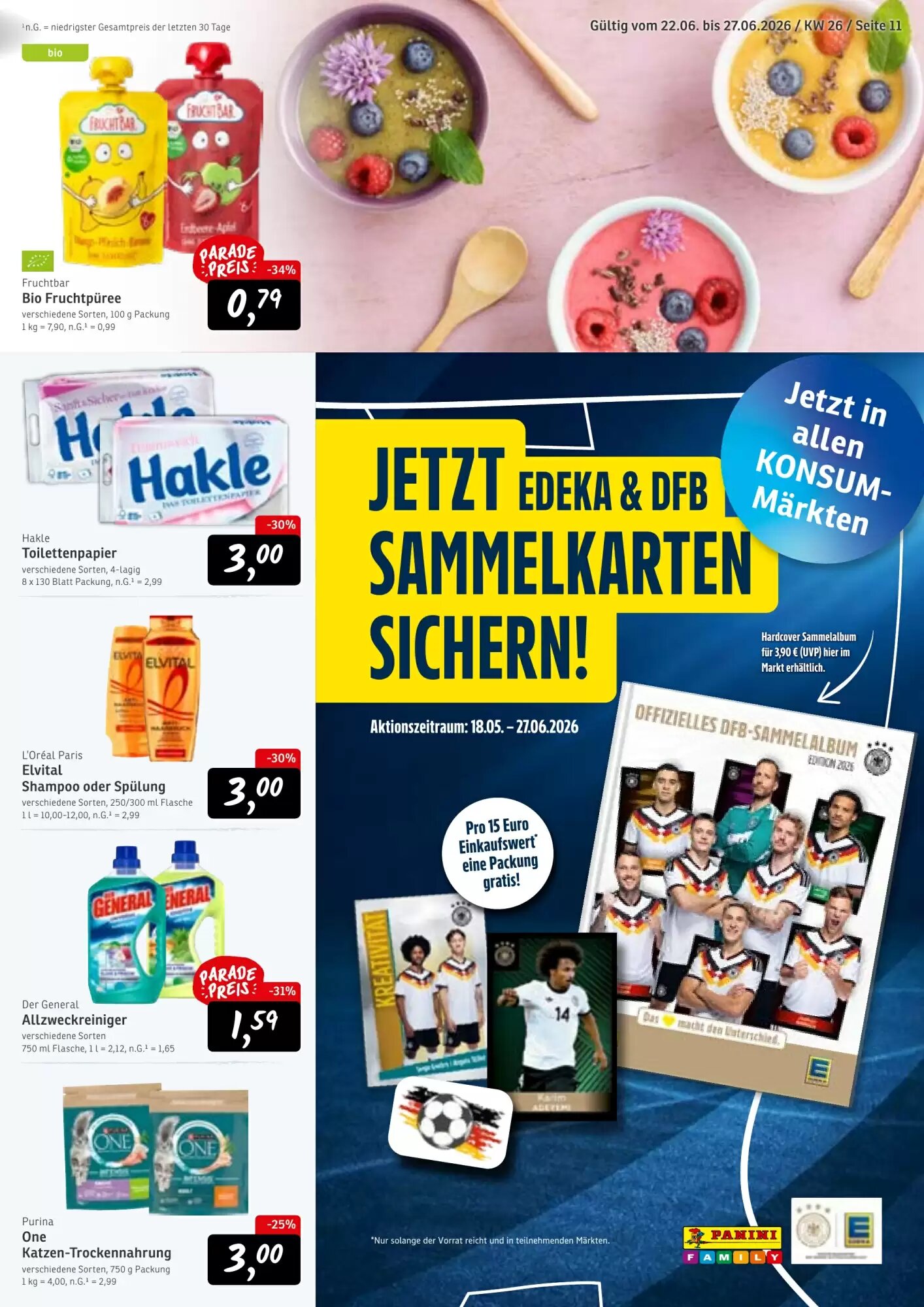 KONSUM Prospekt (ab 22.06.2026) zum Blättern - Seite 11