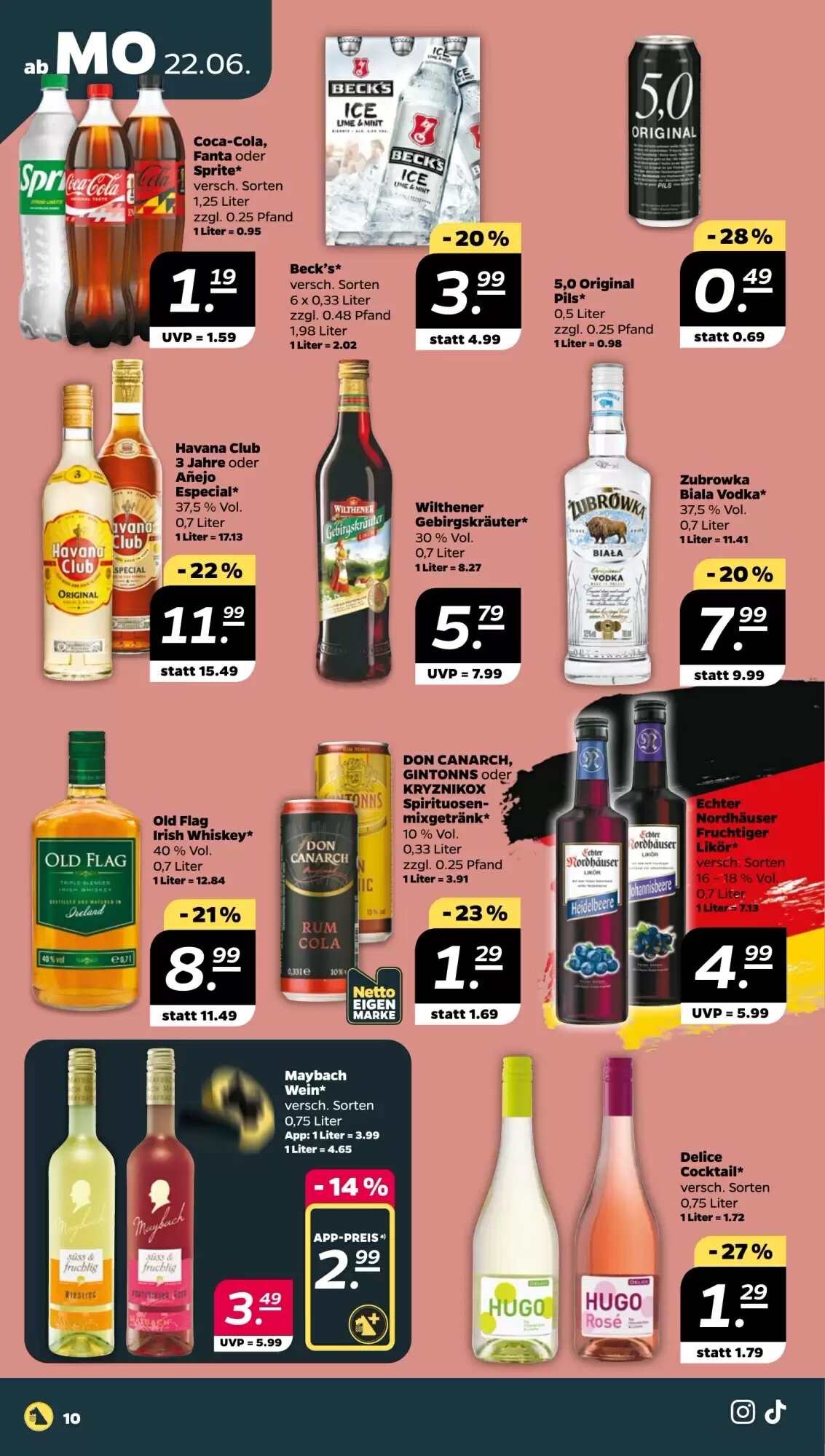 NETTO Prospekt (ab 22.06.2026) zum Blättern - Seite 10