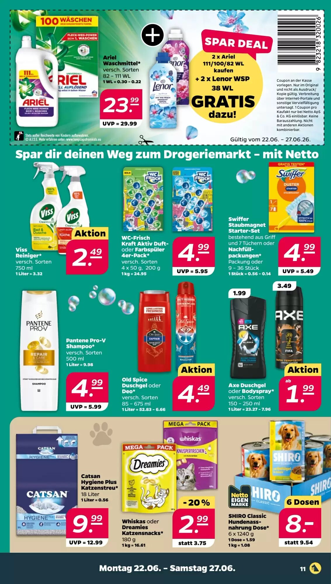NETTO Prospekt (ab 22.06.2026) zum Blättern - Seite 11