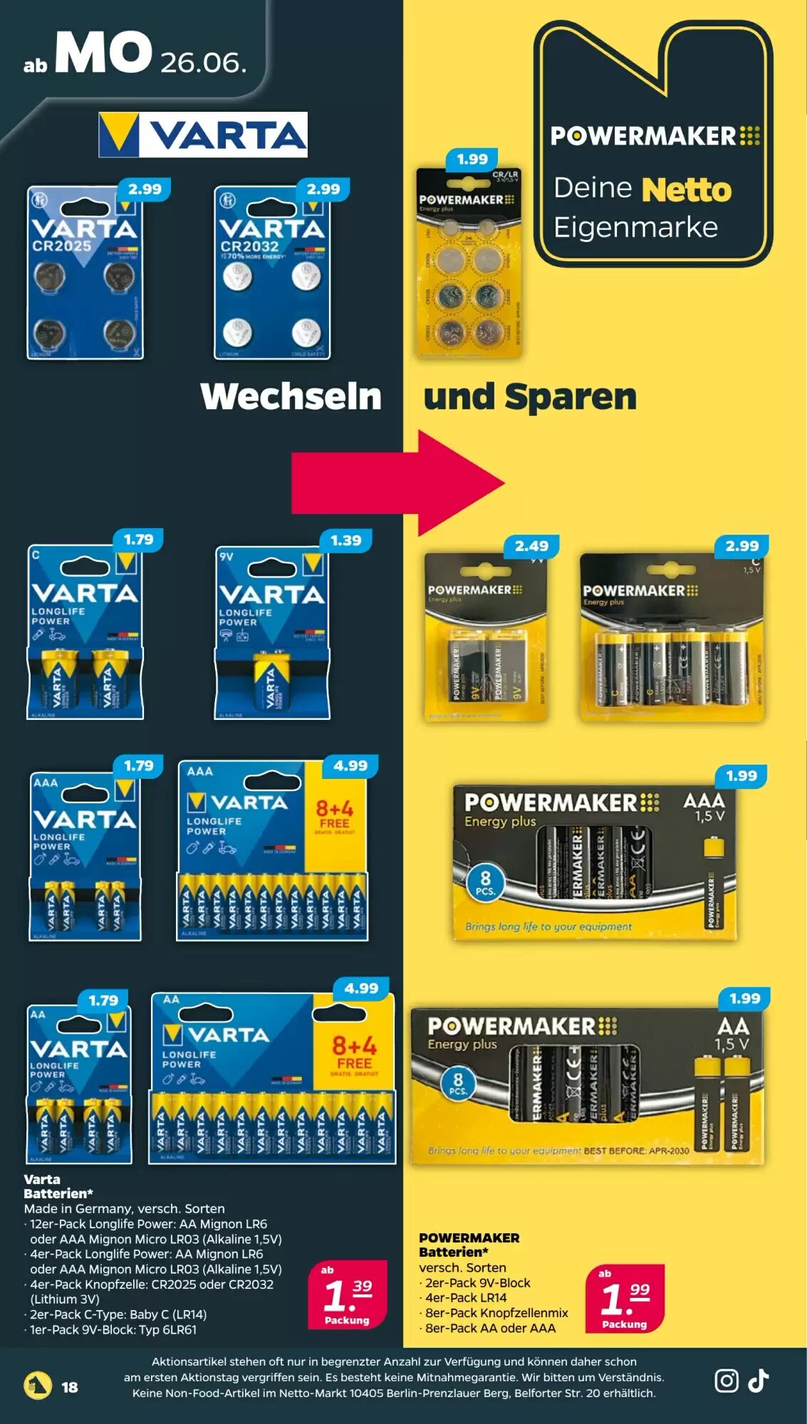 NETTO Prospekt (ab 22.06.2026) zum Blättern - Seite 20