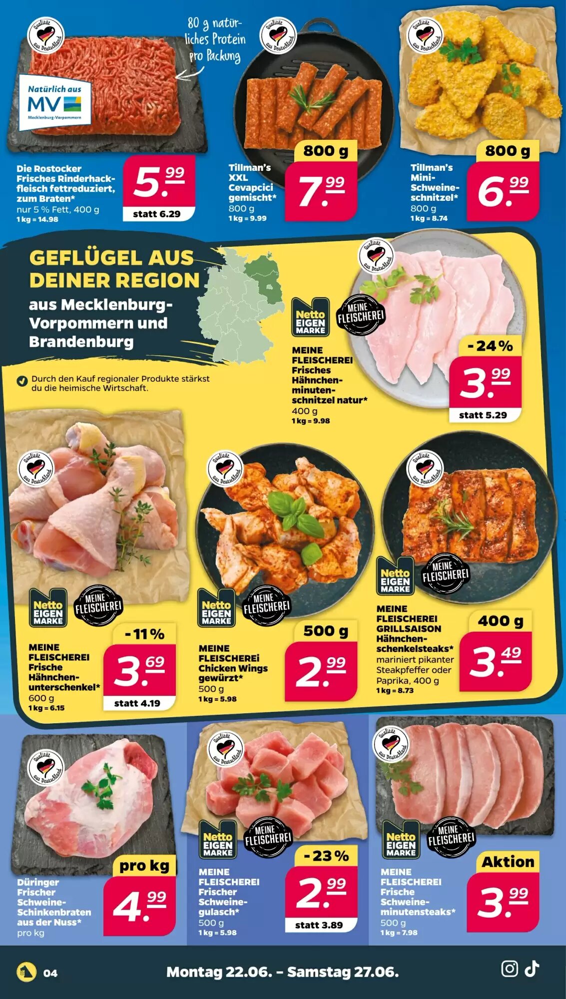 NETTO Prospekt (ab 22.06.2026) zum Blättern - Seite 4