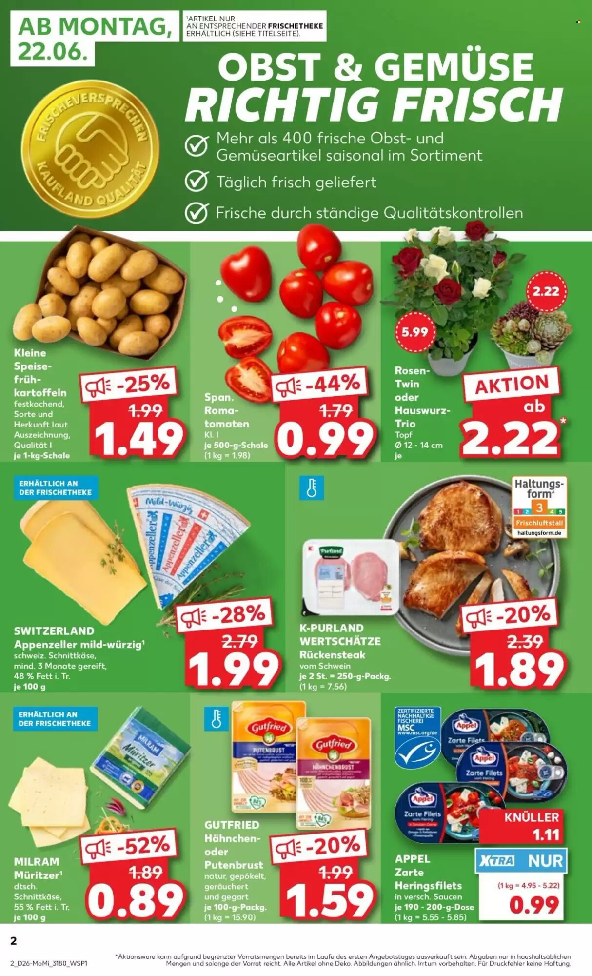 Kaufland Prospekt (ab 22.06.2026) zum Blättern - Seite 2