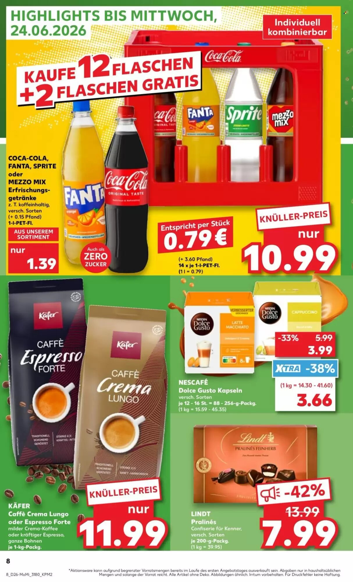 Kaufland Prospekt (ab 22.06.2026) zum Blättern - Seite 8