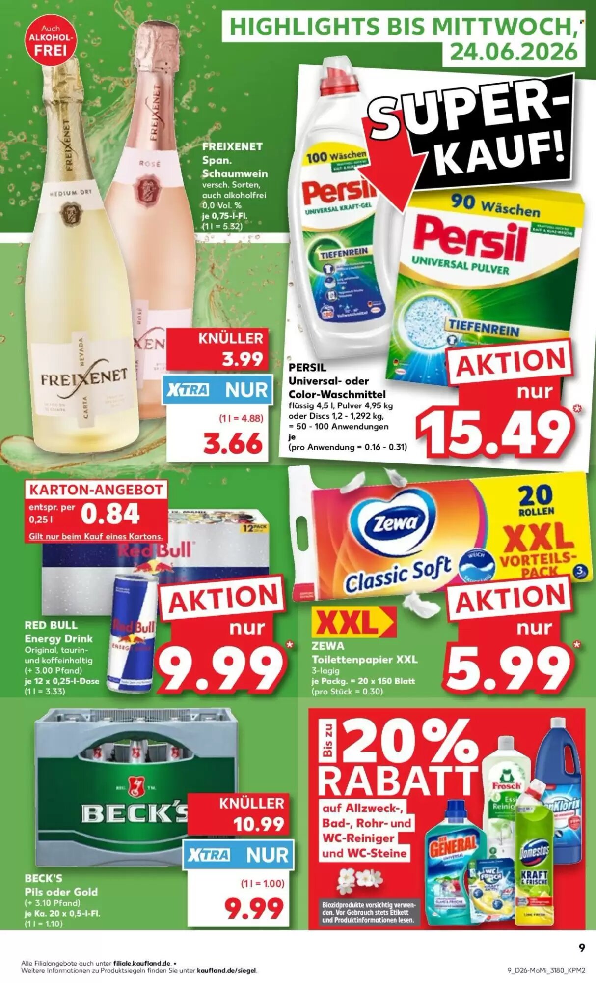 Kaufland Prospekt (ab 22.06.2026) zum Blättern - Seite 9