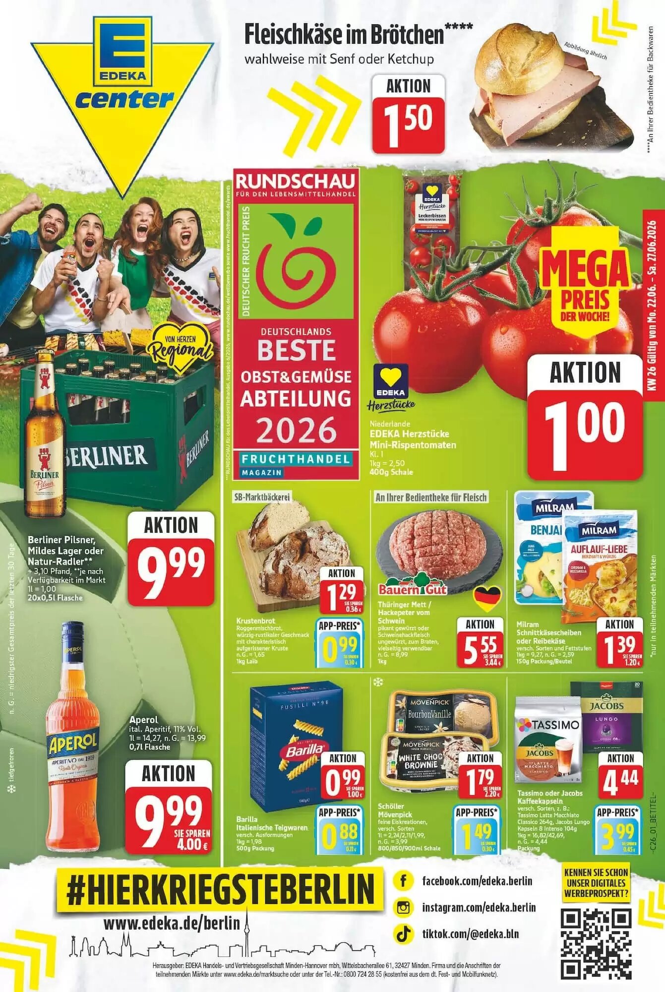 E-Center Prospekt (ab 22.06.2026) zum Blättern - Seite 1