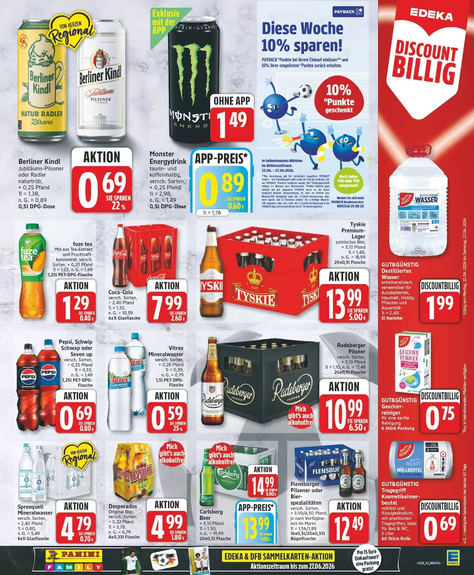Edeka Prospekt (ab 22.06.2026) zum Blättern - Seite 13