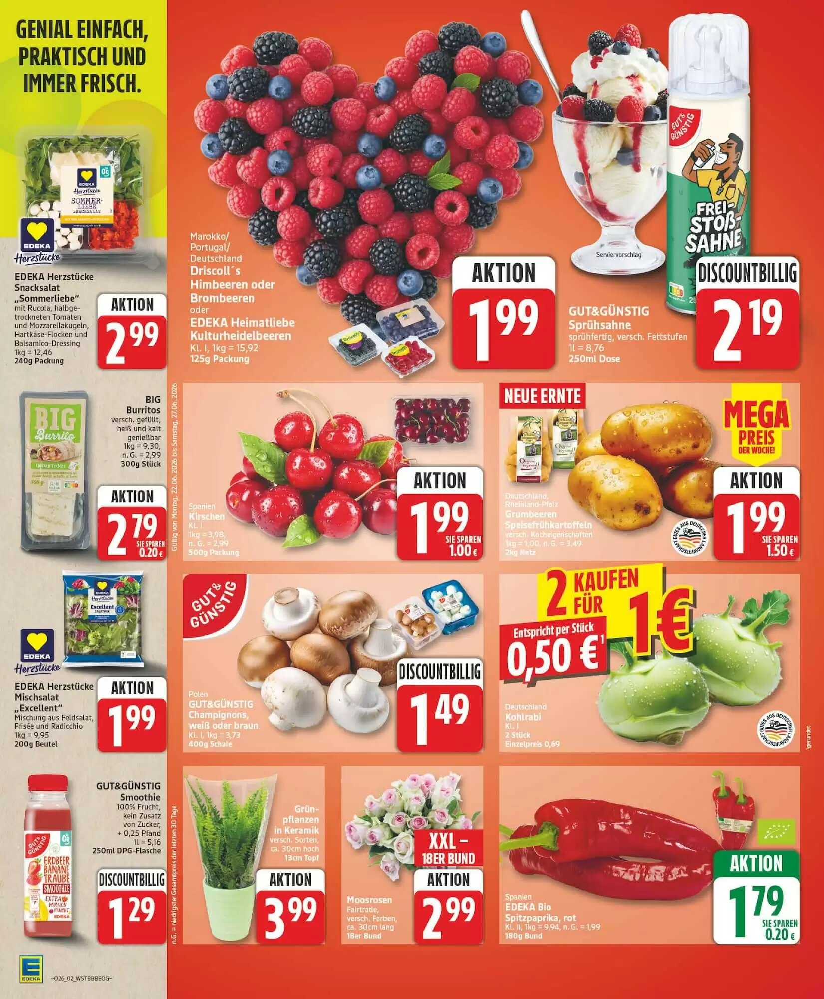 Edeka Prospekt (ab 22.06.2026) zum Blättern - Seite 2