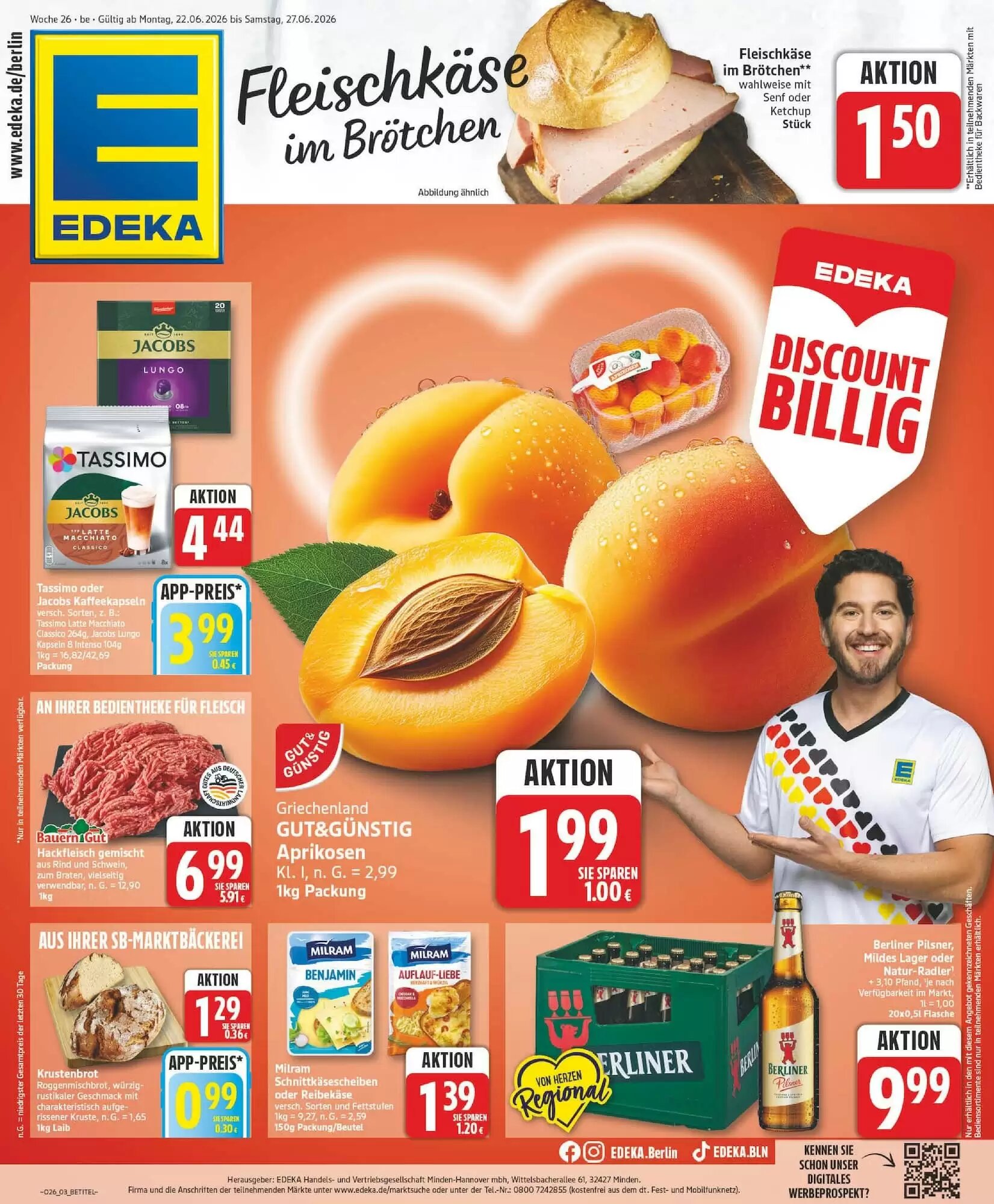 Edeka Prospekt (ab 22.06.2026) zum Blättern - Seite 3
