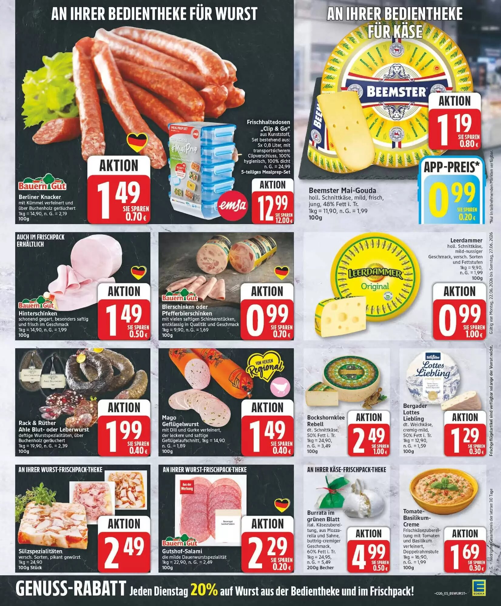 Edeka Prospekt (ab 22.06.2026) zum Blättern - Seite 5