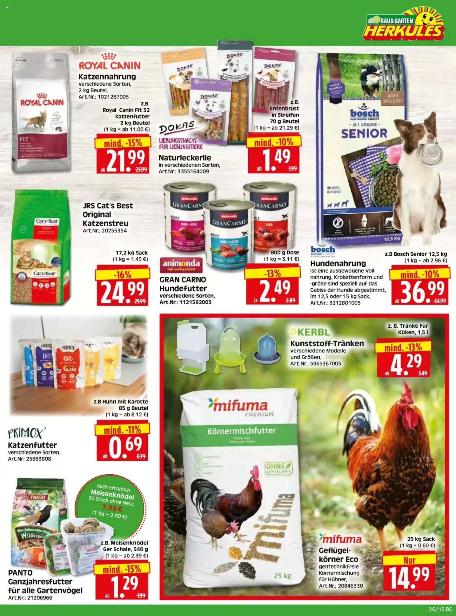 Edeka Herkules Prospekt (ab 22.06.2026) zum Blättern - Seite 15