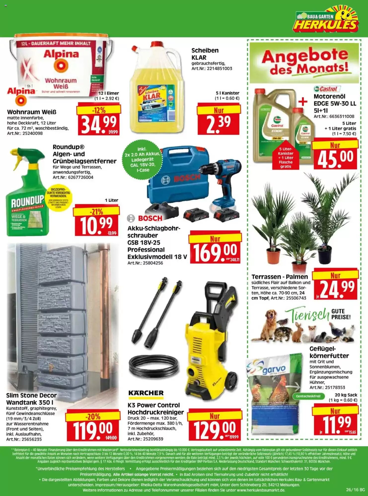 Edeka Herkules Prospekt (ab 22.06.2026) zum Blättern - Seite 16