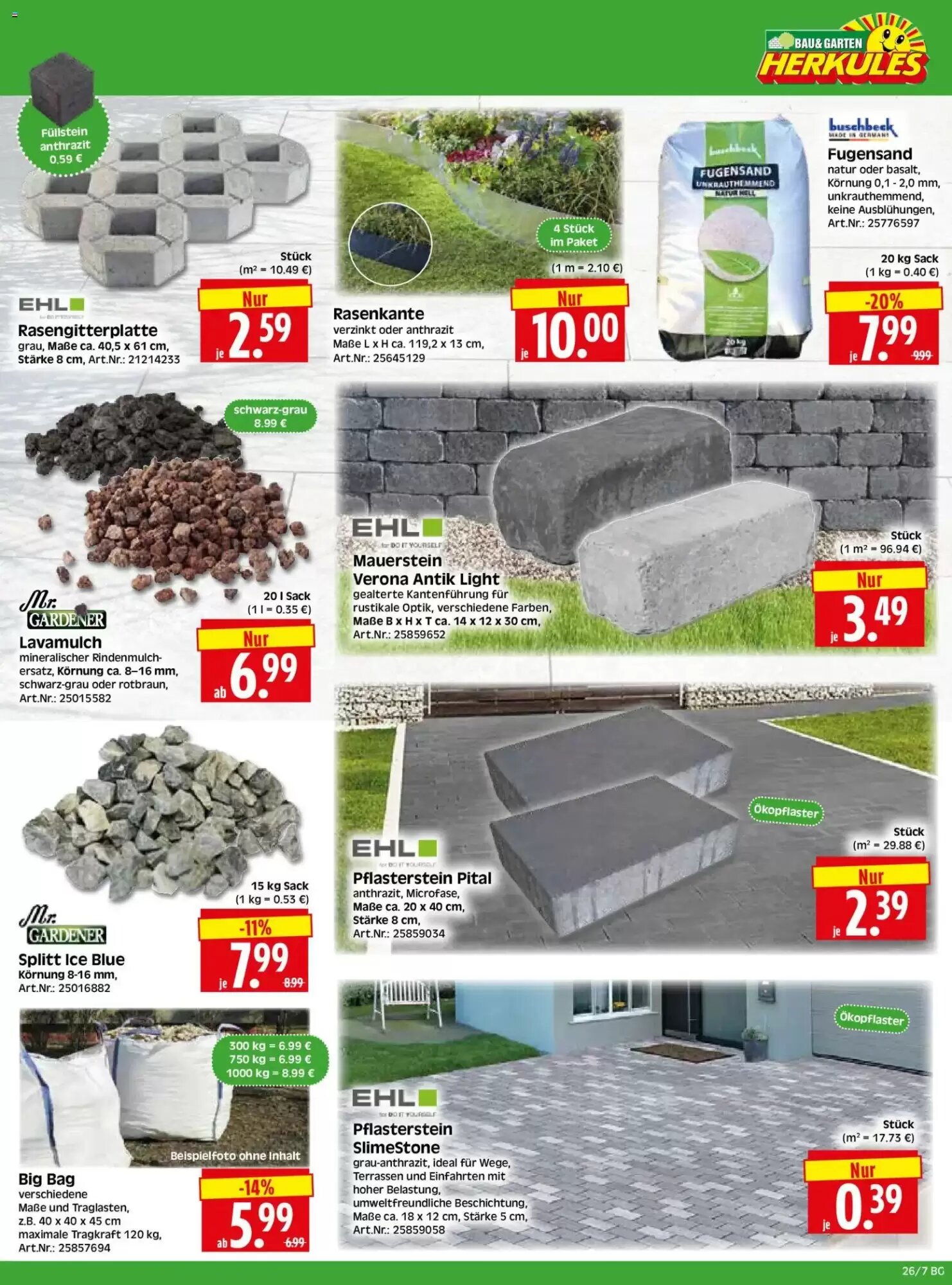 Edeka Herkules Prospekt (ab 22.06.2026) zum Blättern - Seite 7