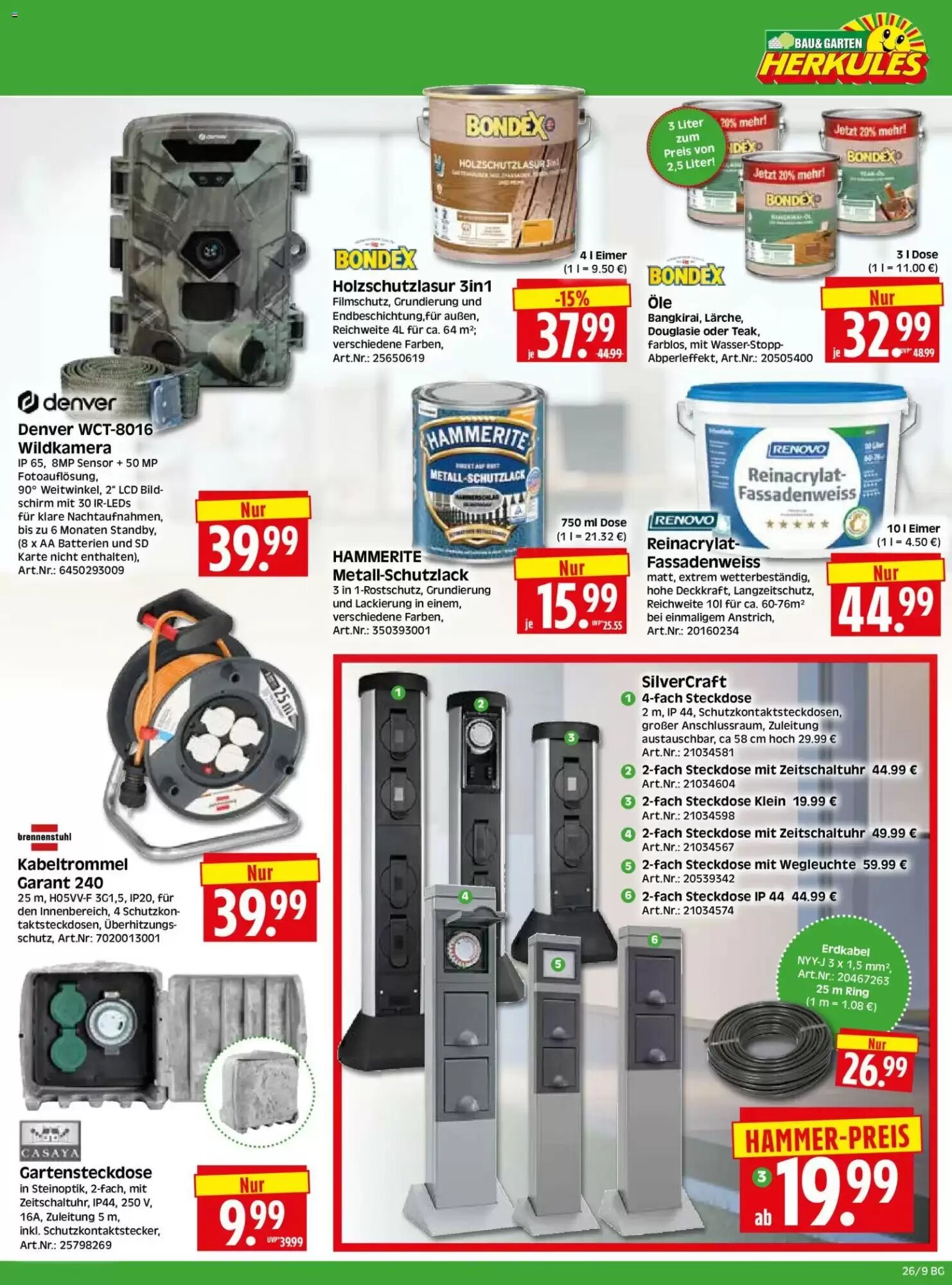 Edeka Herkules Prospekt (ab 22.06.2026) zum Blättern - Seite 9
