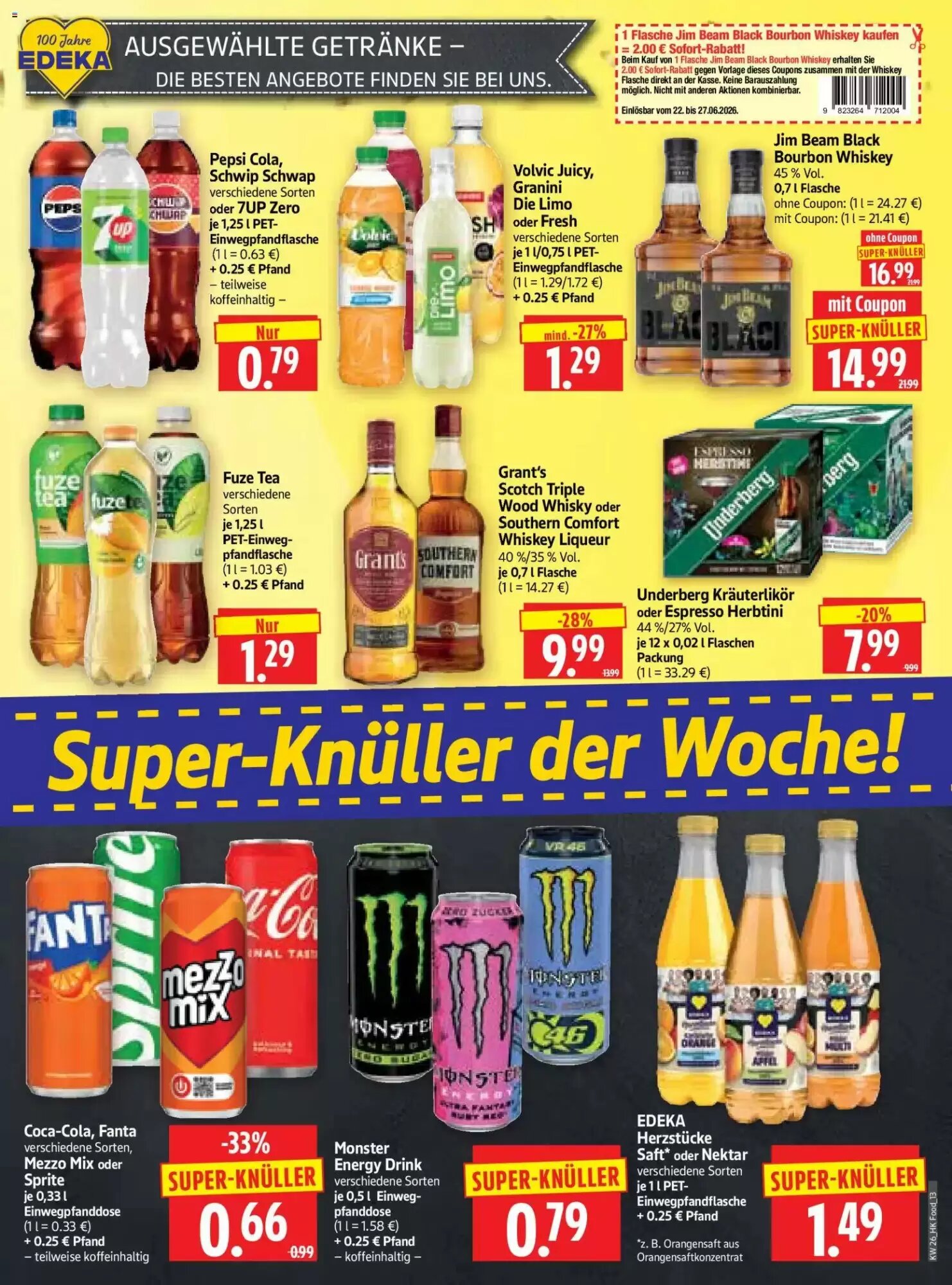 Edeka Herkules Prospekt (ab 22.06.2026) zum Blättern - Seite 13