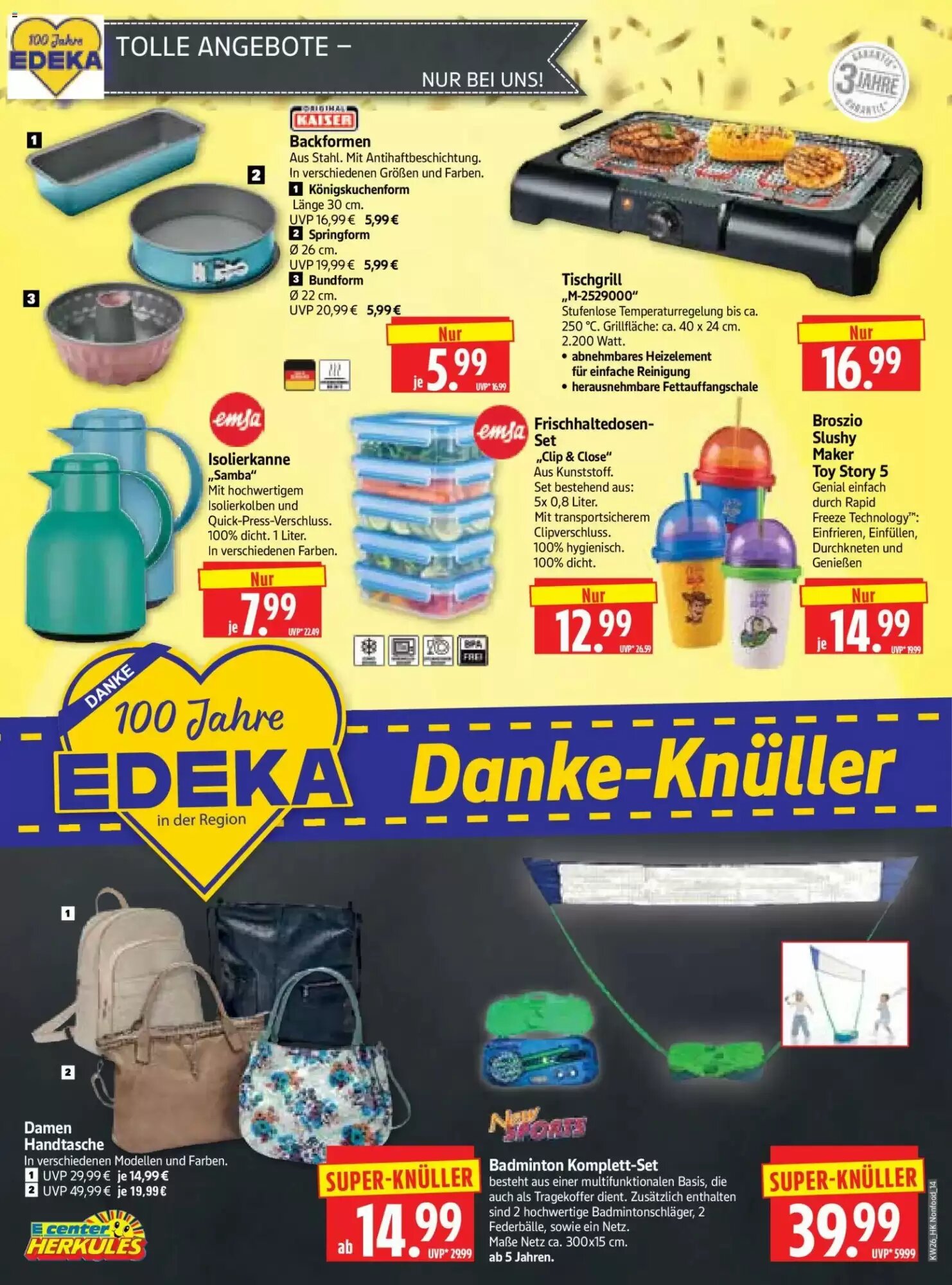 Edeka Herkules Prospekt (ab 22.06.2026) zum Blättern - Seite 14