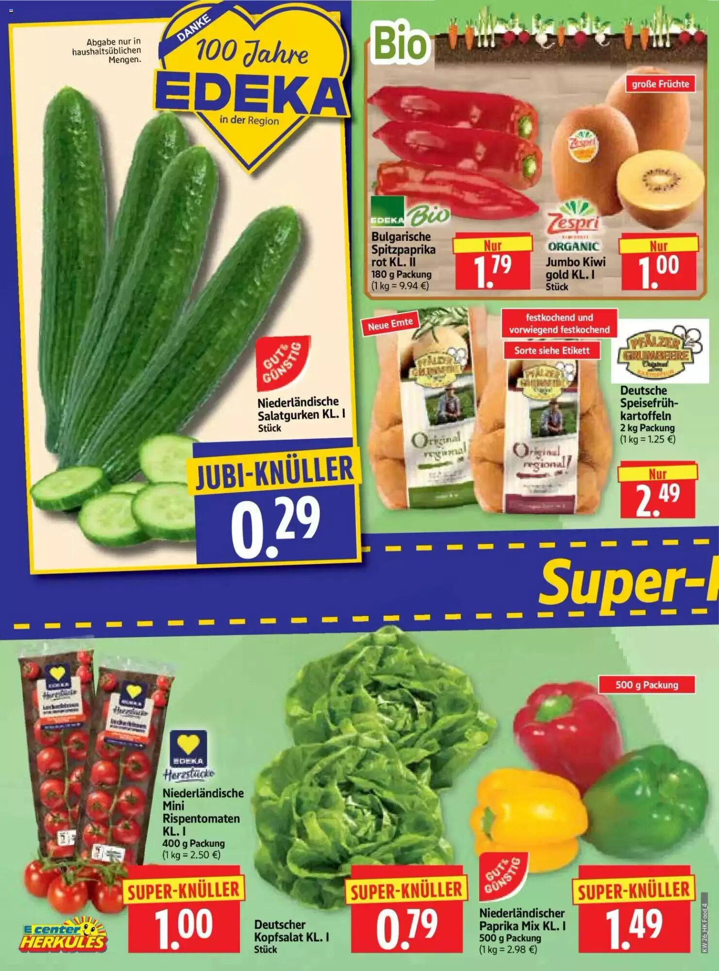 Edeka Herkules Prospekt (ab 22.06.2026) zum Blättern - Seite 4