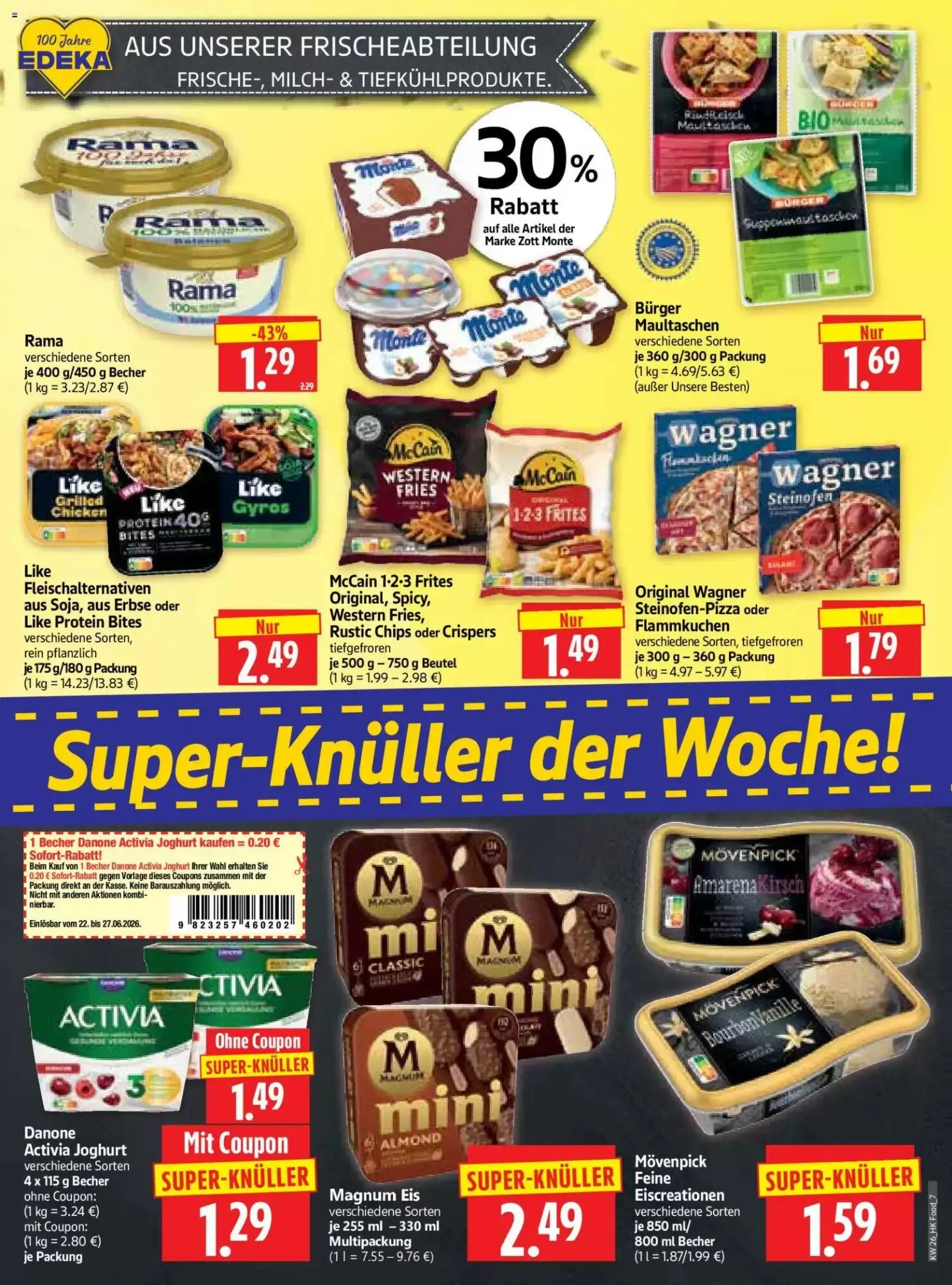 Edeka Herkules Prospekt (ab 22.06.2026) zum Blättern - Seite 7