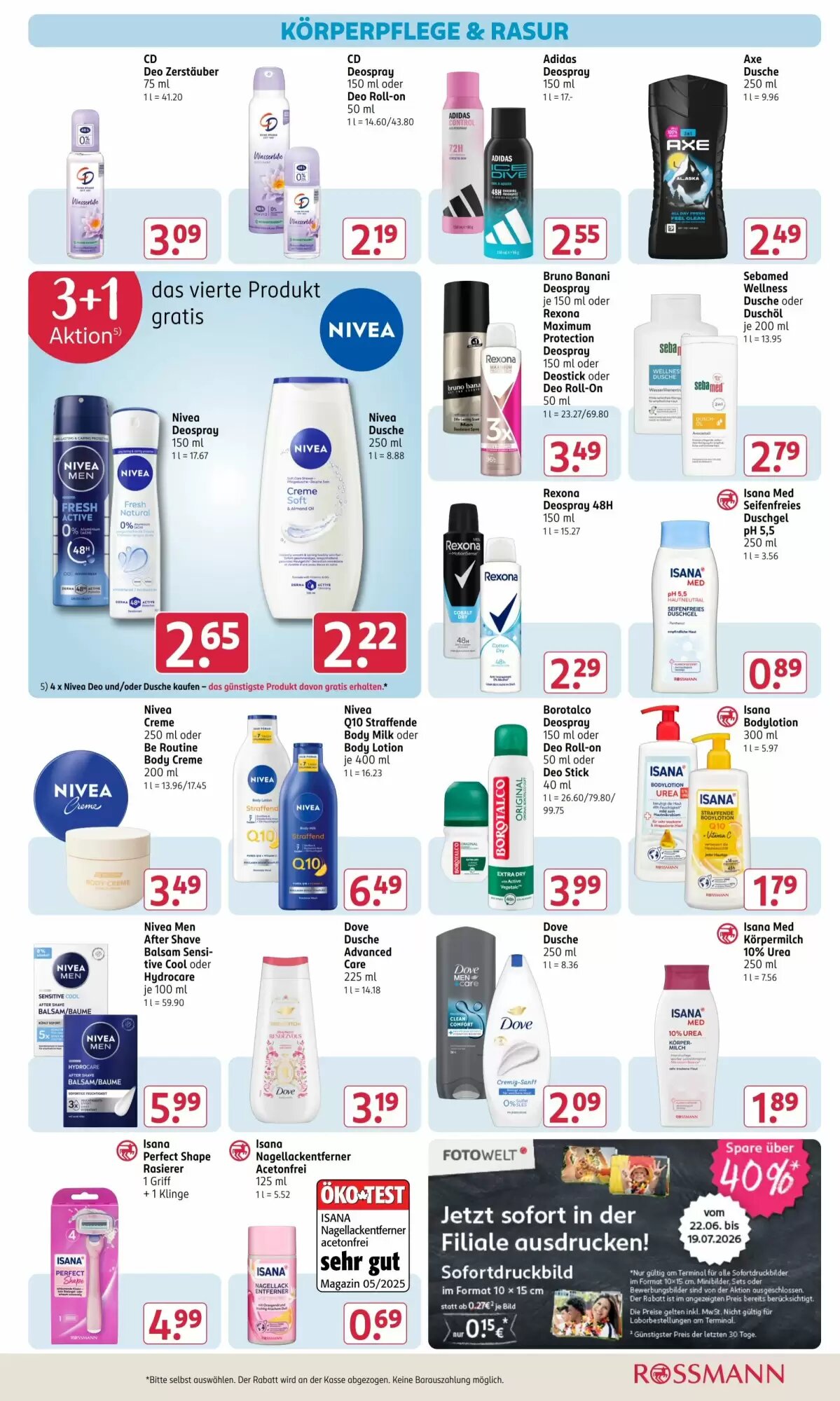 Rossmann Prospekt (ab 22.06.2026) zum Blättern - Seite 12