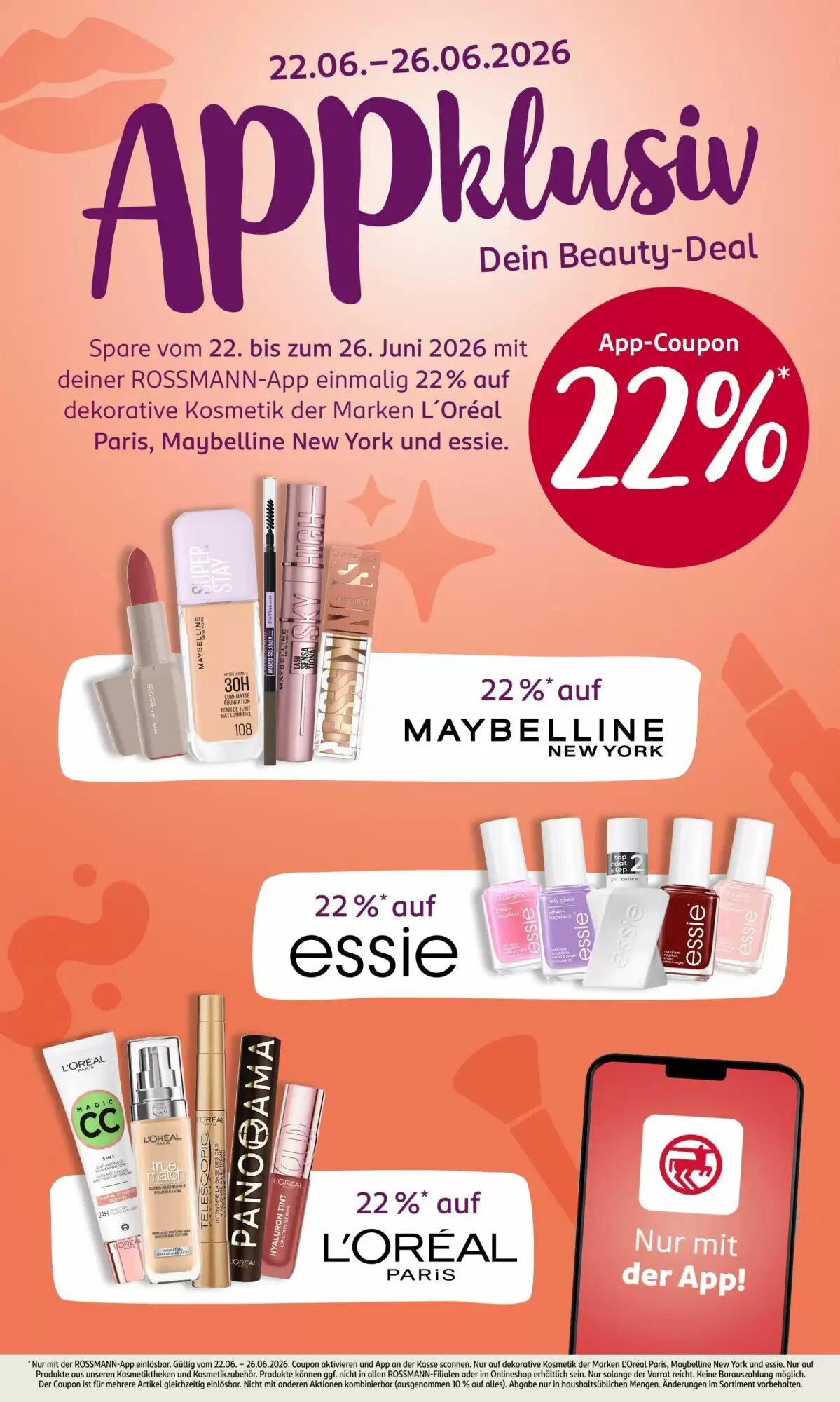 Rossmann Prospekt (ab 22.06.2026) zum Blättern - Seite 19