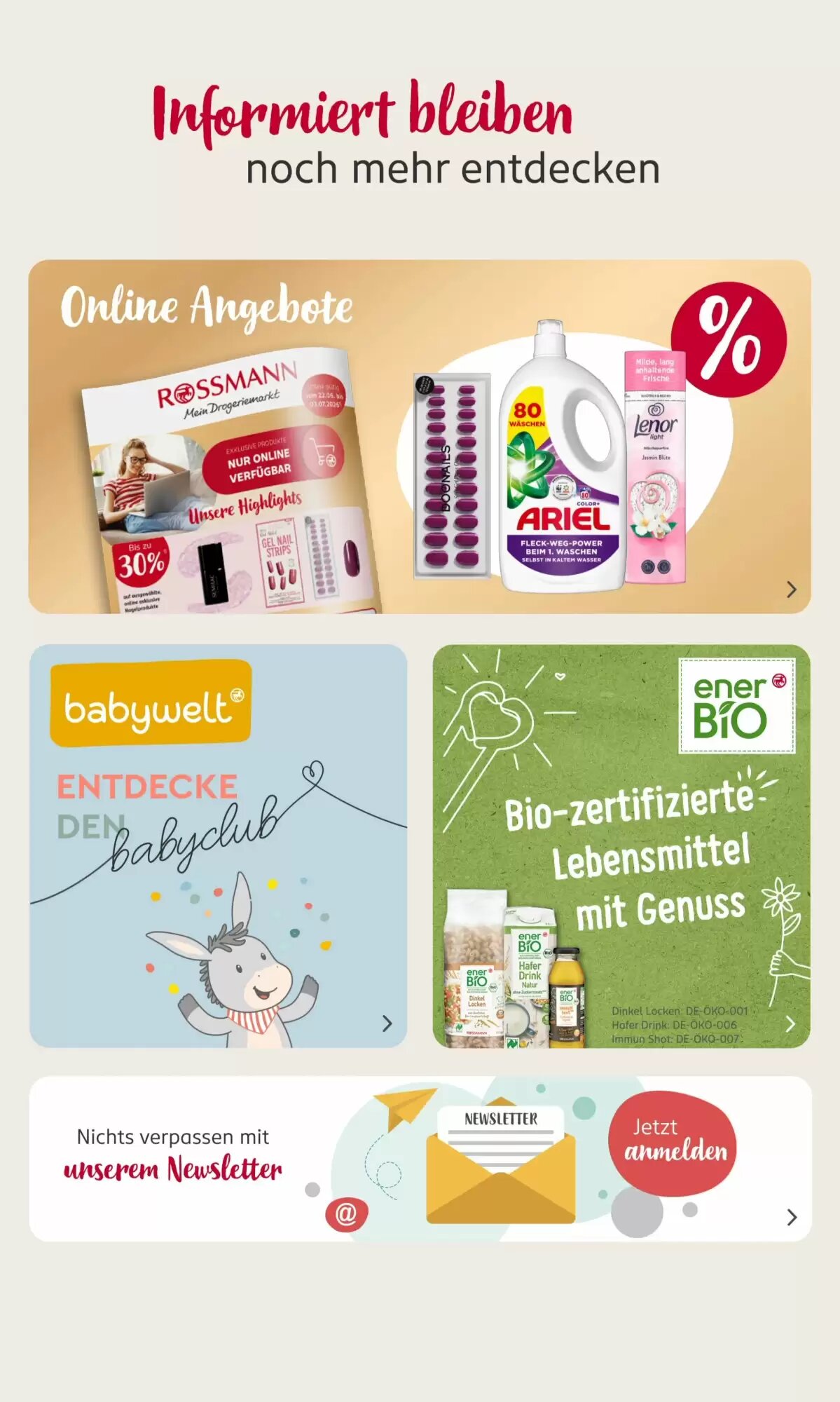 Rossmann Prospekt (ab 22.06.2026) zum Blättern - Seite 23