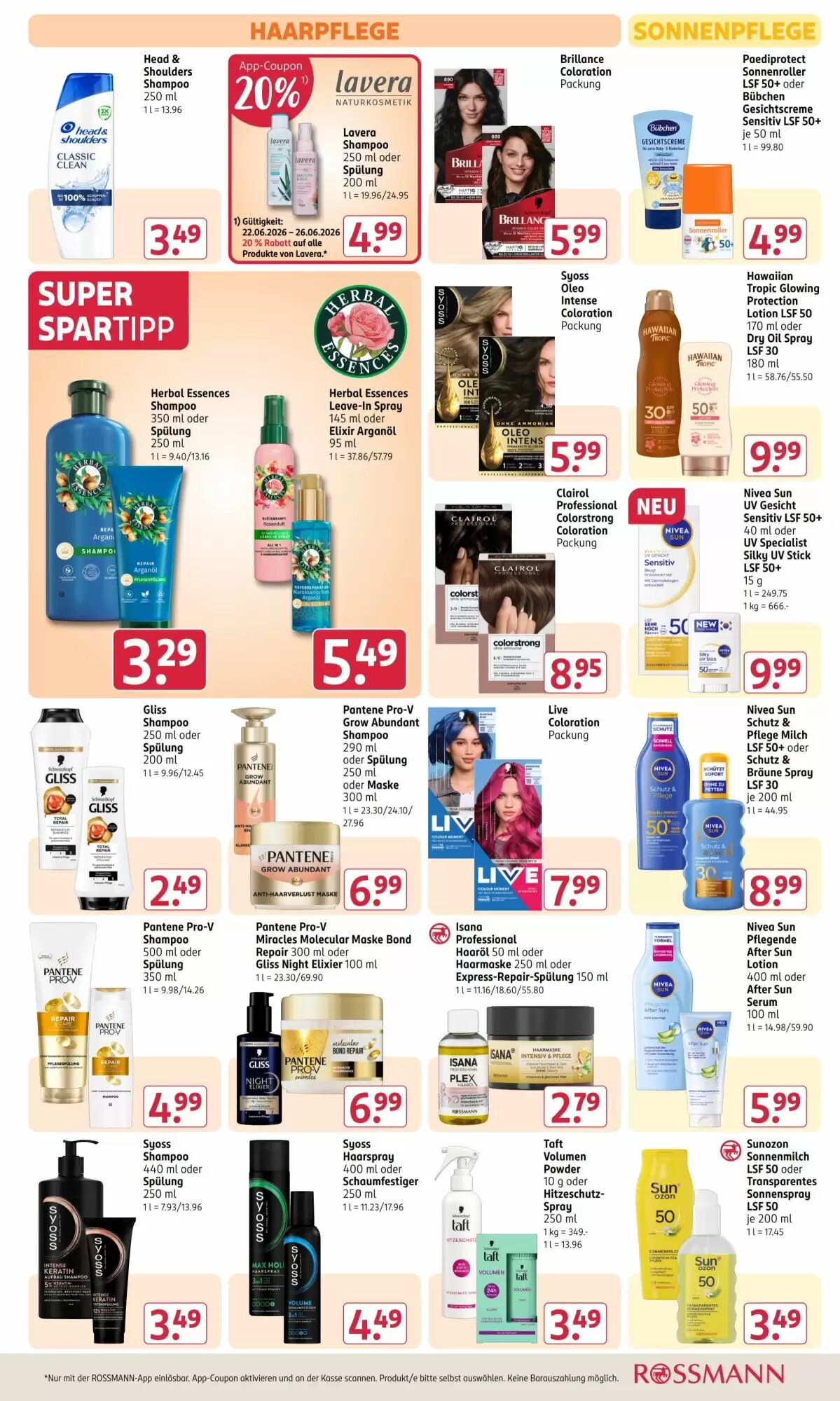 Rossmann Prospekt (ab 22.06.2026) zum Blättern - Seite 8