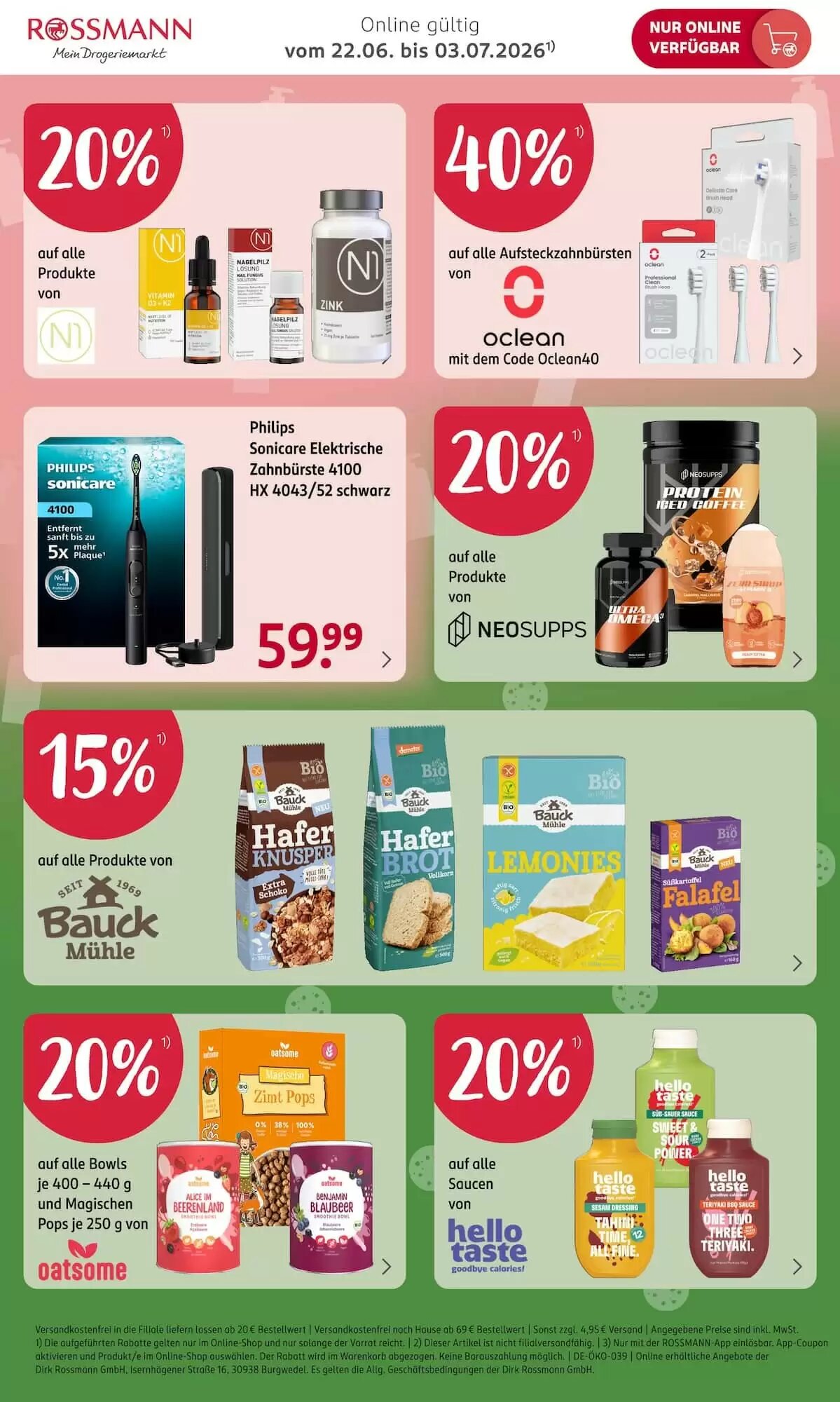 Rossmann Prospekt (ab 22.06.2026) zum Blättern - Seite 2