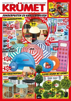 Krümet Sonderposten Prospekt (ab 22.06.2026) zum Blättern