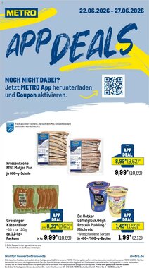 METRO Prospekt (ab 22.06.2026) zum Blättern