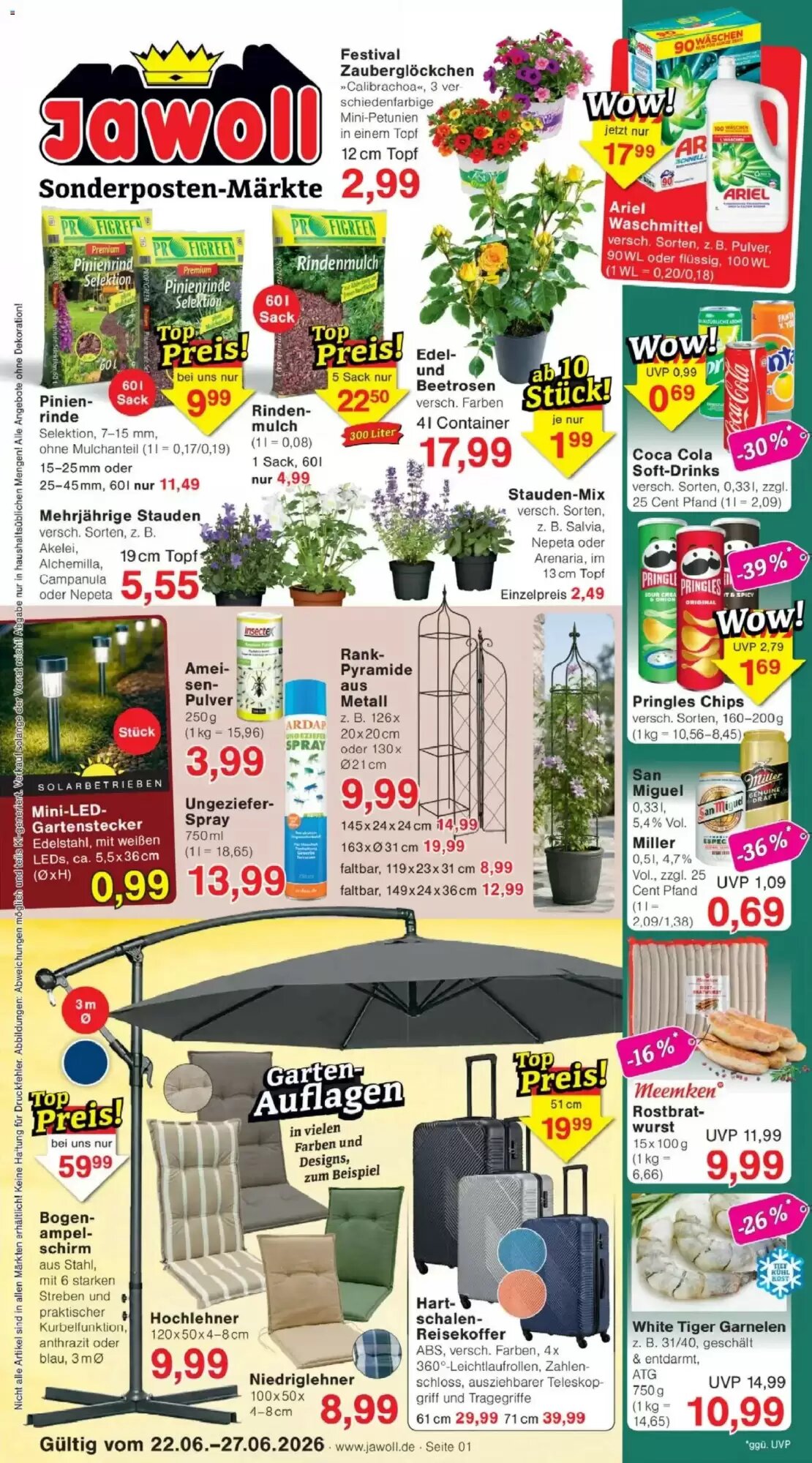 Jawoll Prospekt (ab 22.06.2026) zum Blättern - Seite 1