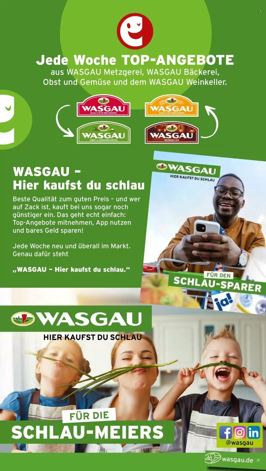 Wasgau Prospekt (ab 22.06.2026) zum Blättern - Seite 27