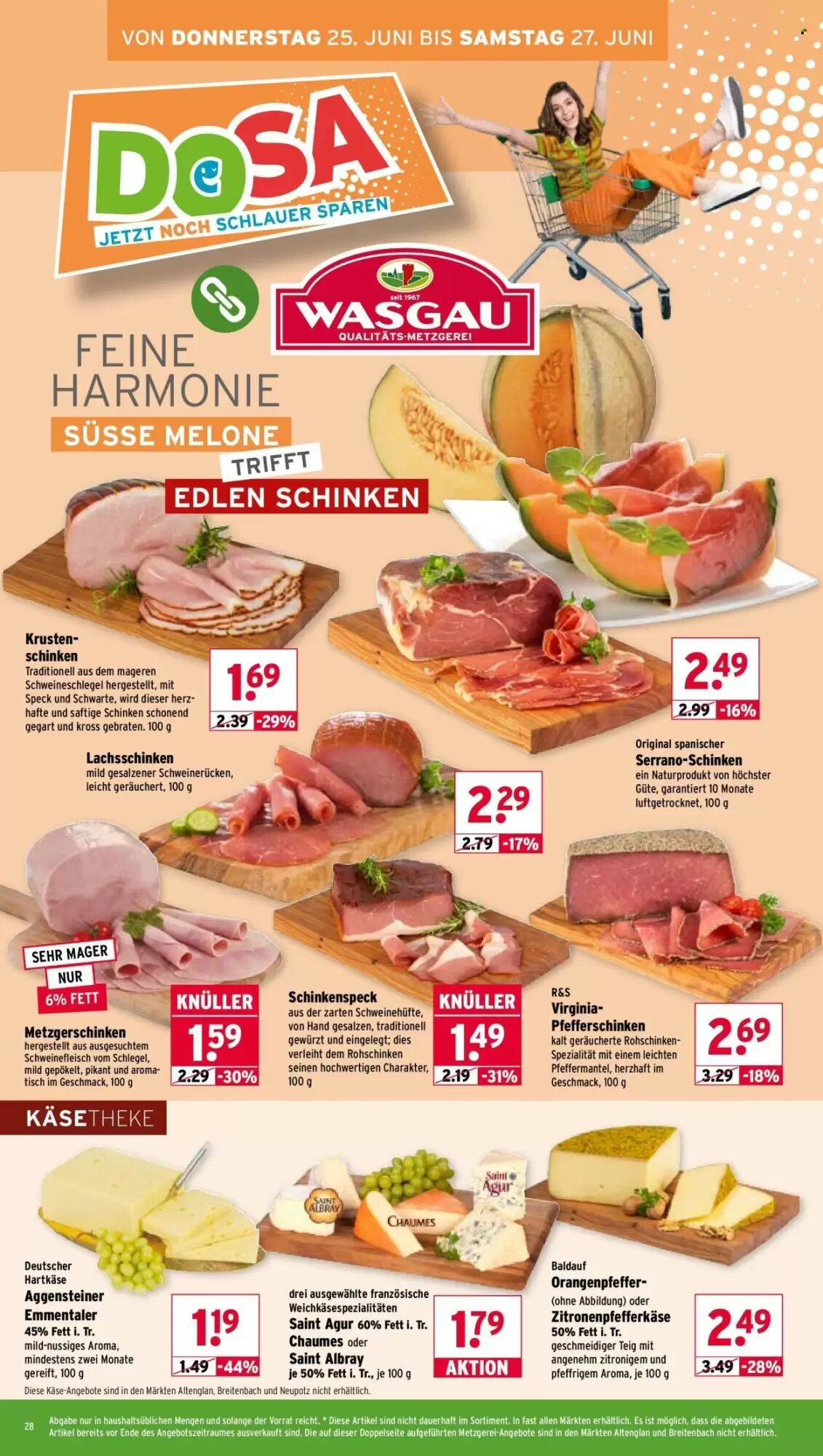 Wasgau Prospekt (ab 22.06.2026) zum Blättern - Seite 28