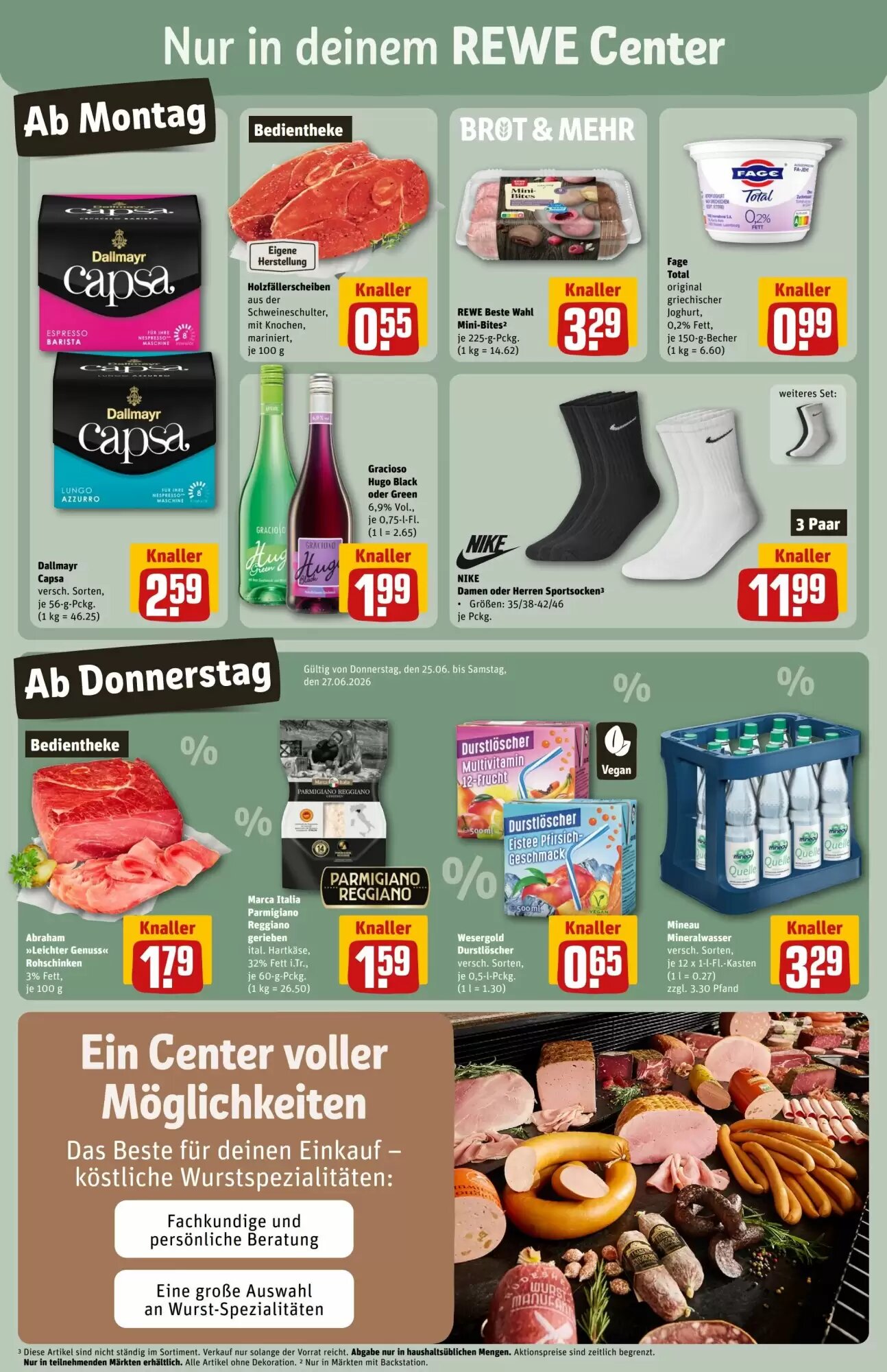 REWE Center Prospekt (ab 22.06.2026) zum Blättern - Seite 3