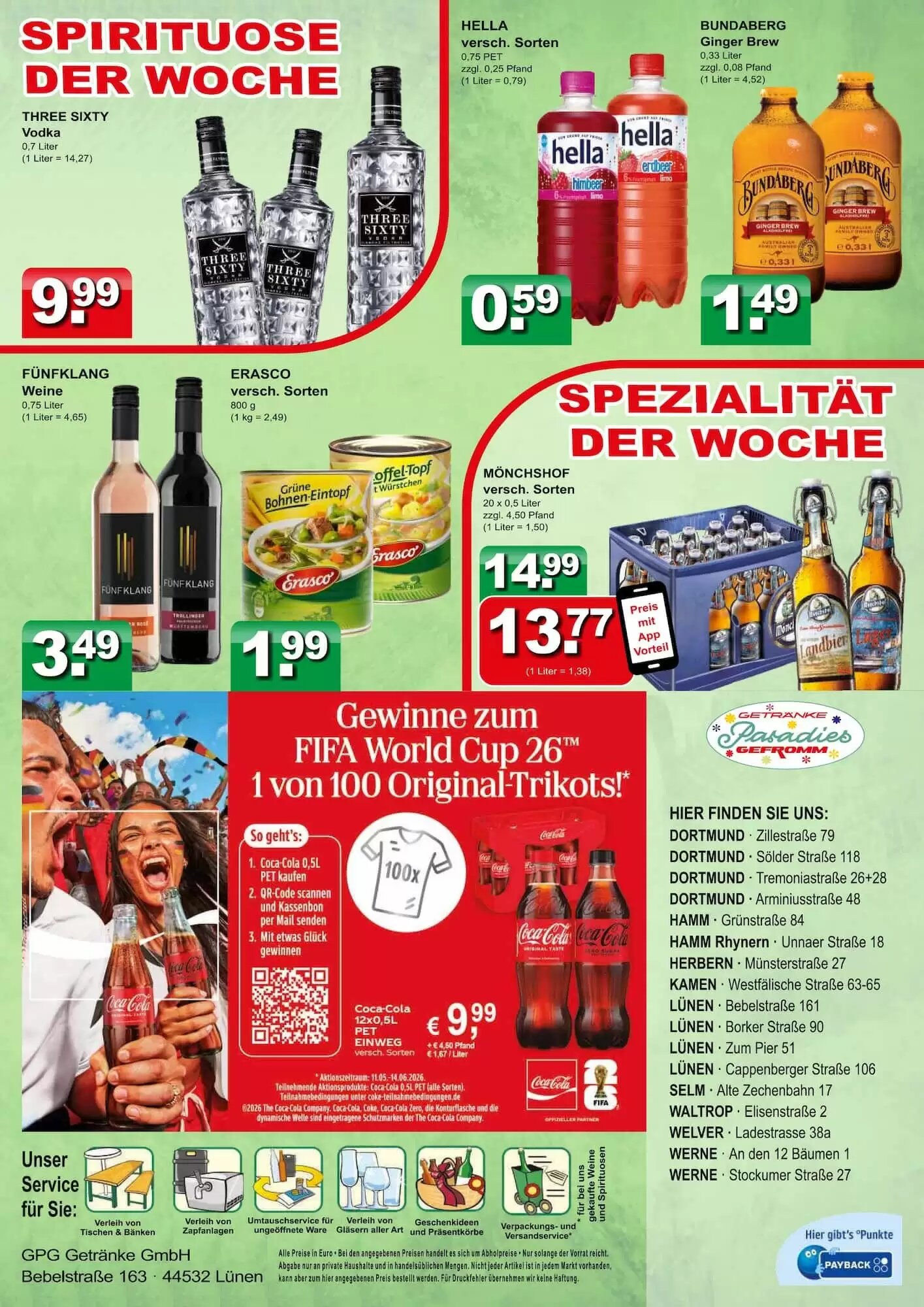 Getränkeparadies Gefromm Prospekt (ab 22.06.2026) zum Blättern - Seite 4