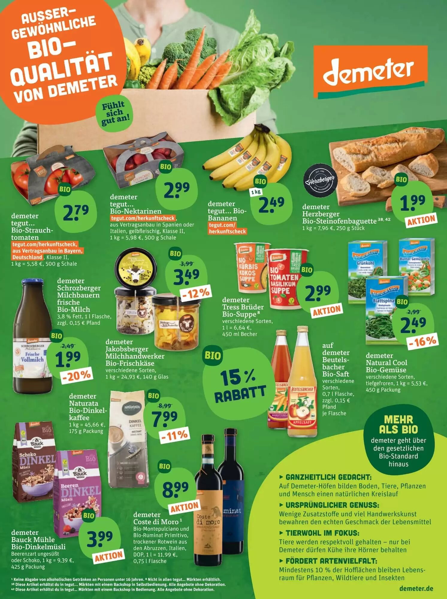 tegut Prospekt (ab 22.06.2026) zum Blättern - Seite 15