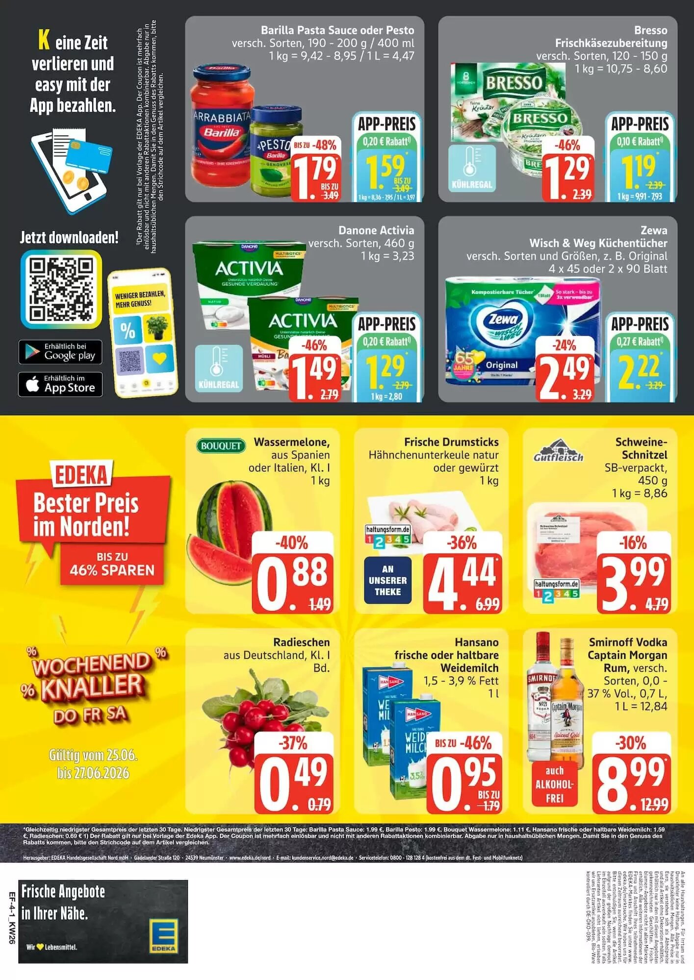 Edeka Niemerszein Prospekt (ab 22.06.2026) zum Blättern - Seite 4