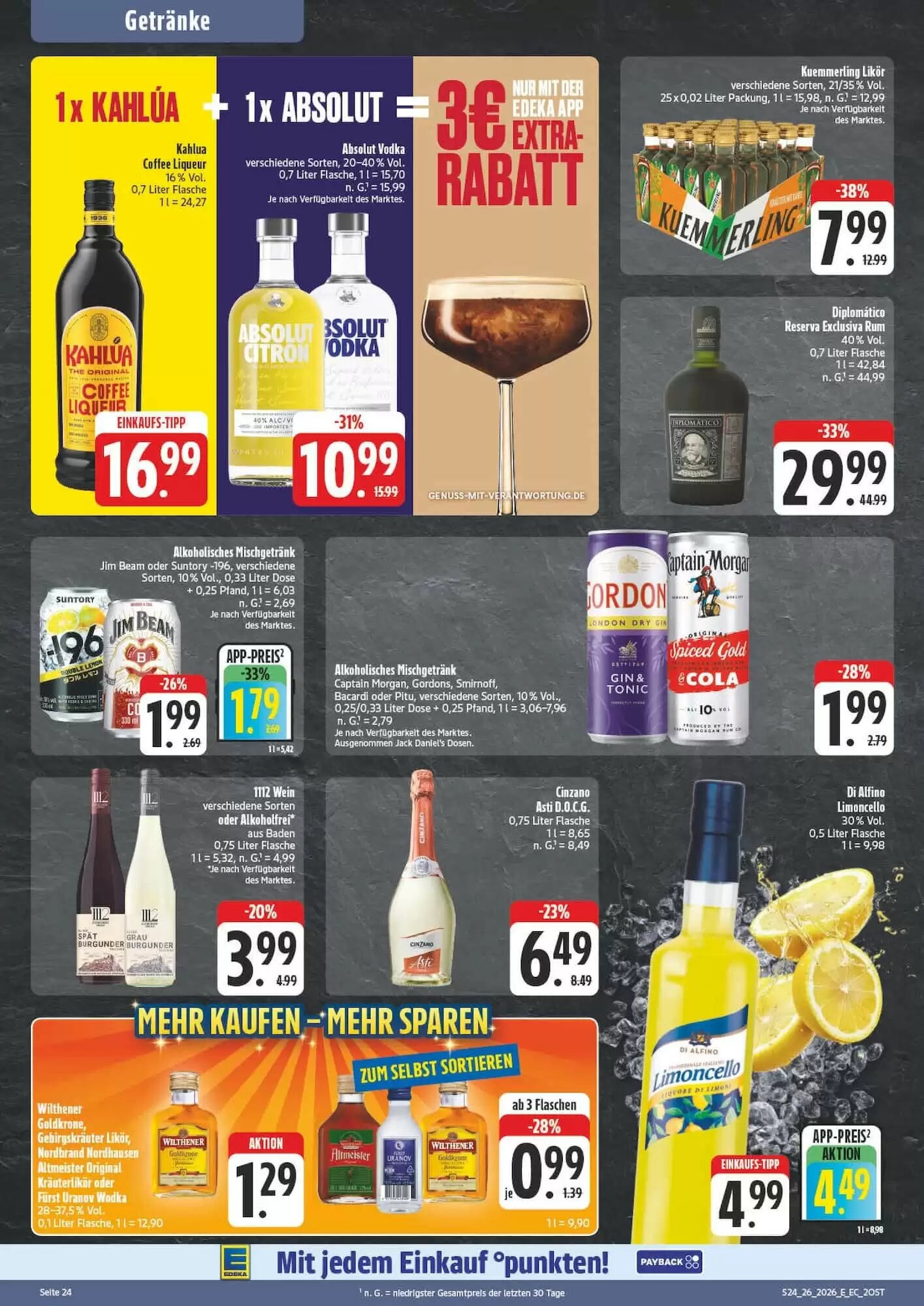 Edeka24 Prospekt (ab 22.06.2026) zum Blättern - Seite 26