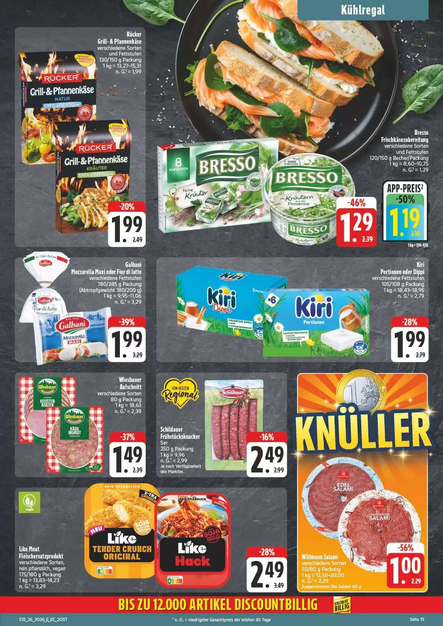 Edeka Aktiv Markt Prospekt (ab 22.06.2026) zum Blättern - Seite 15