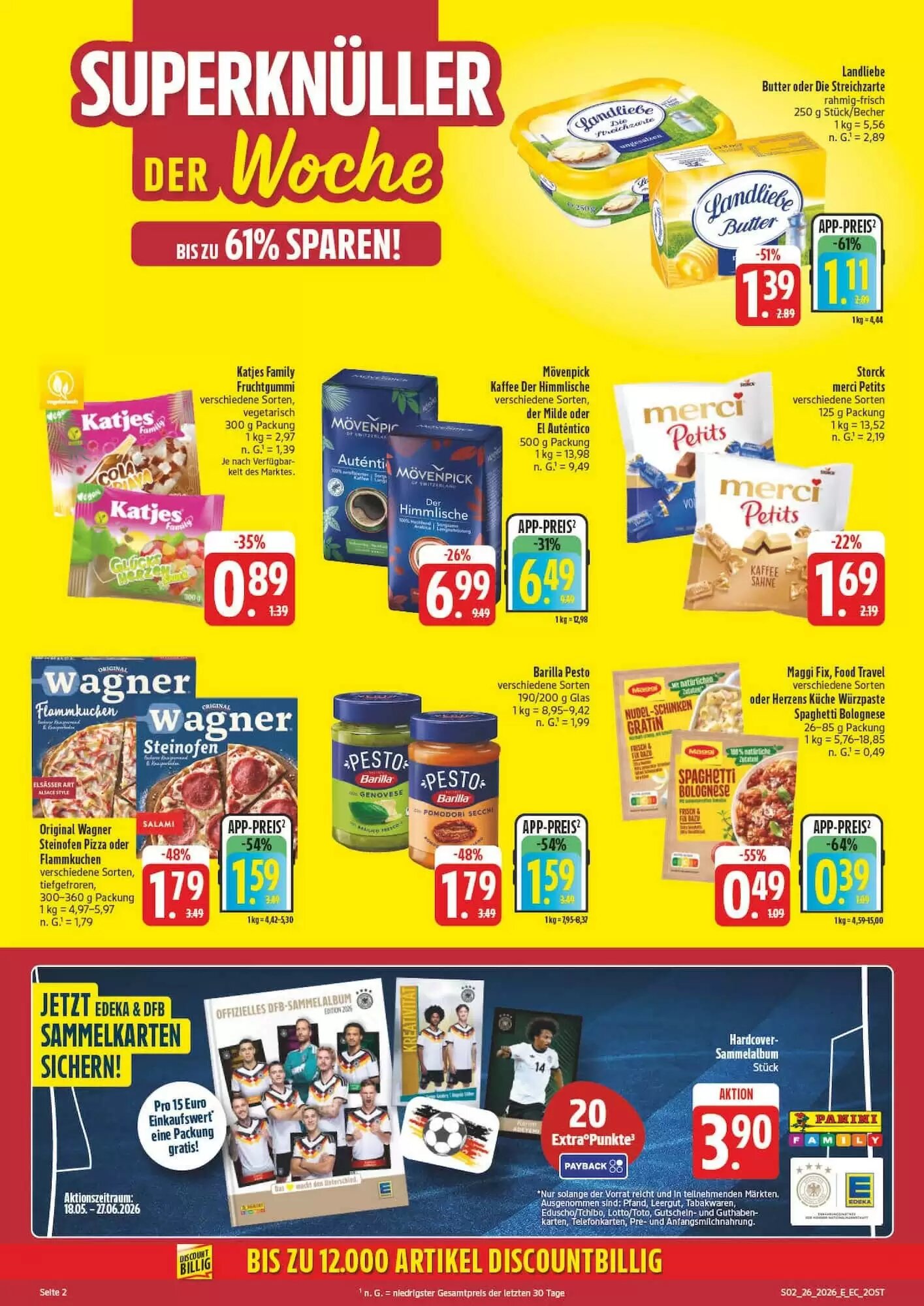 Edeka Aktiv Markt Prospekt (ab 22.06.2026) zum Blättern - Seite 2