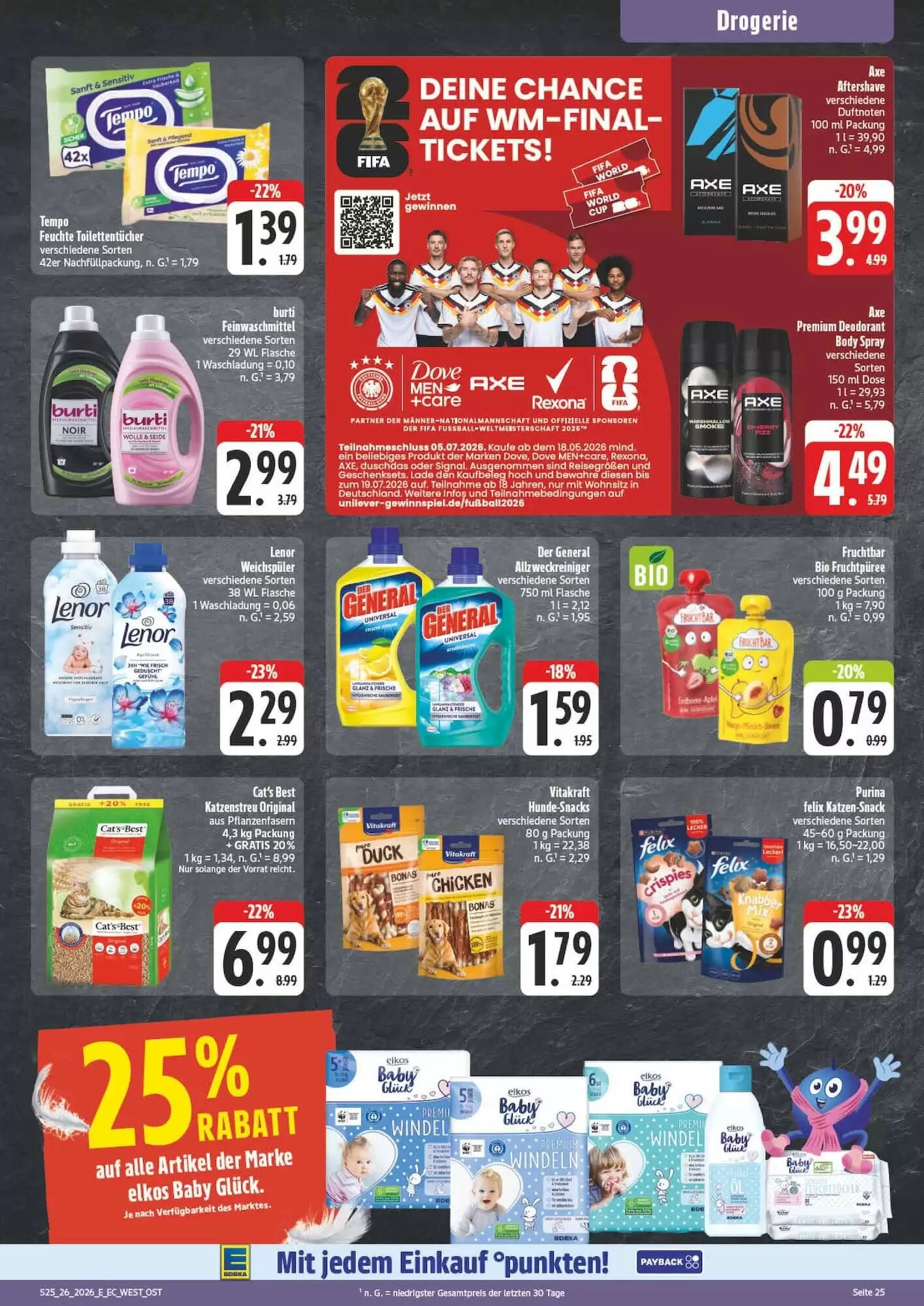 Edeka Aktiv Markt Prospekt (ab 22.06.2026) zum Blättern - Seite 25