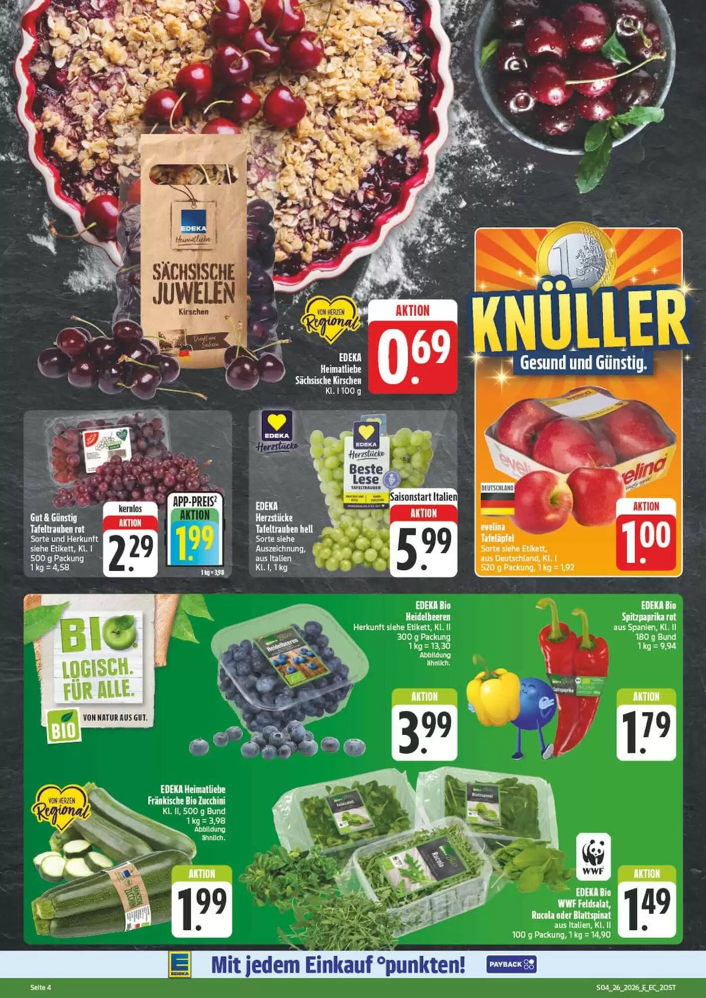 Edeka Aktiv Markt Prospekt (ab 22.06.2026) zum Blättern - Seite 4