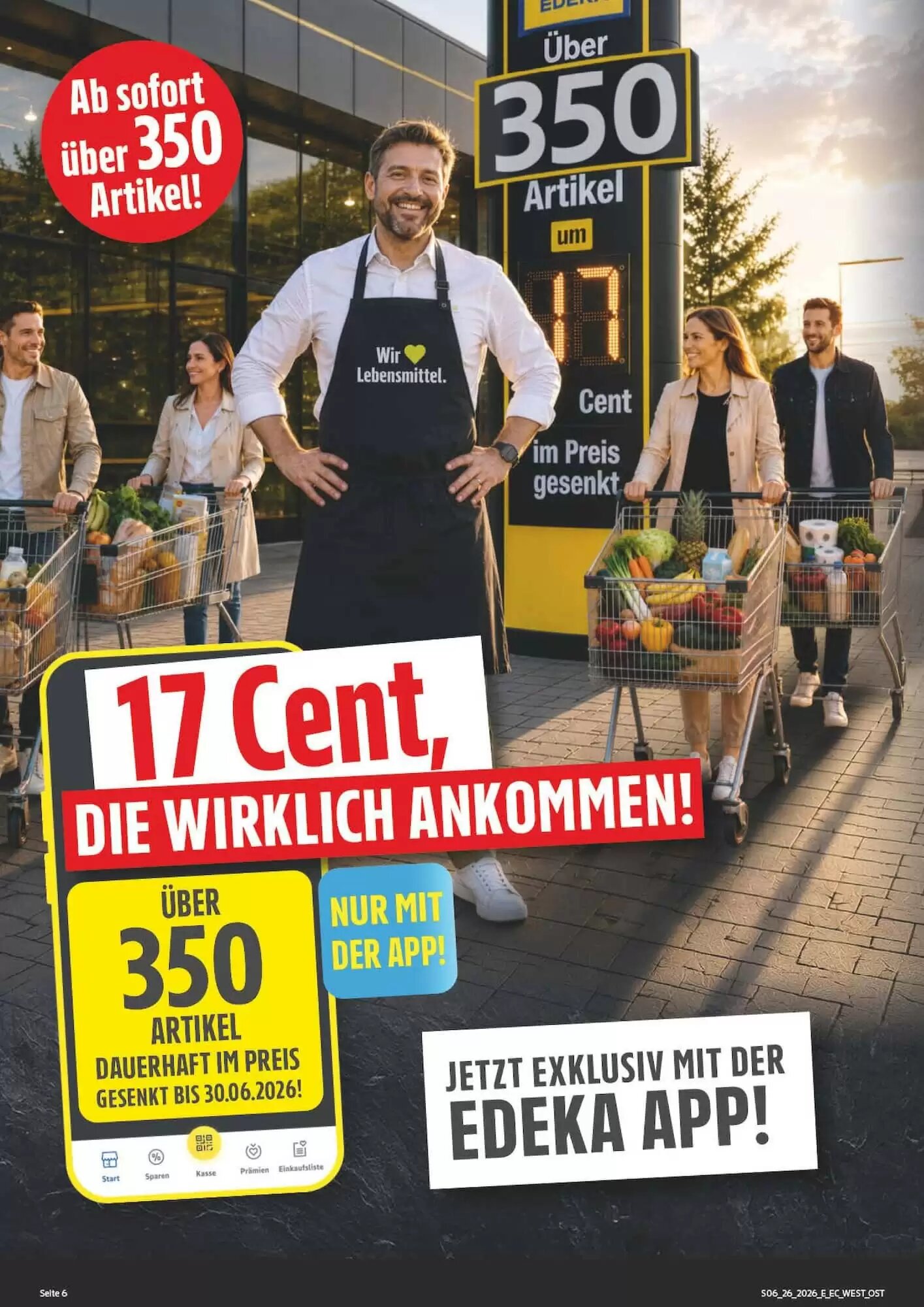 Edeka Aktiv Markt Prospekt (ab 22.06.2026) zum Blättern - Seite 6