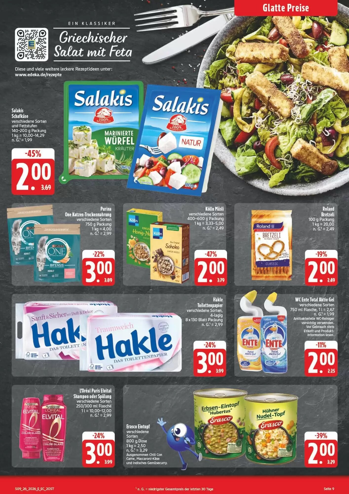 Edeka Aktiv Markt Prospekt (ab 22.06.2026) zum Blättern - Seite 9
