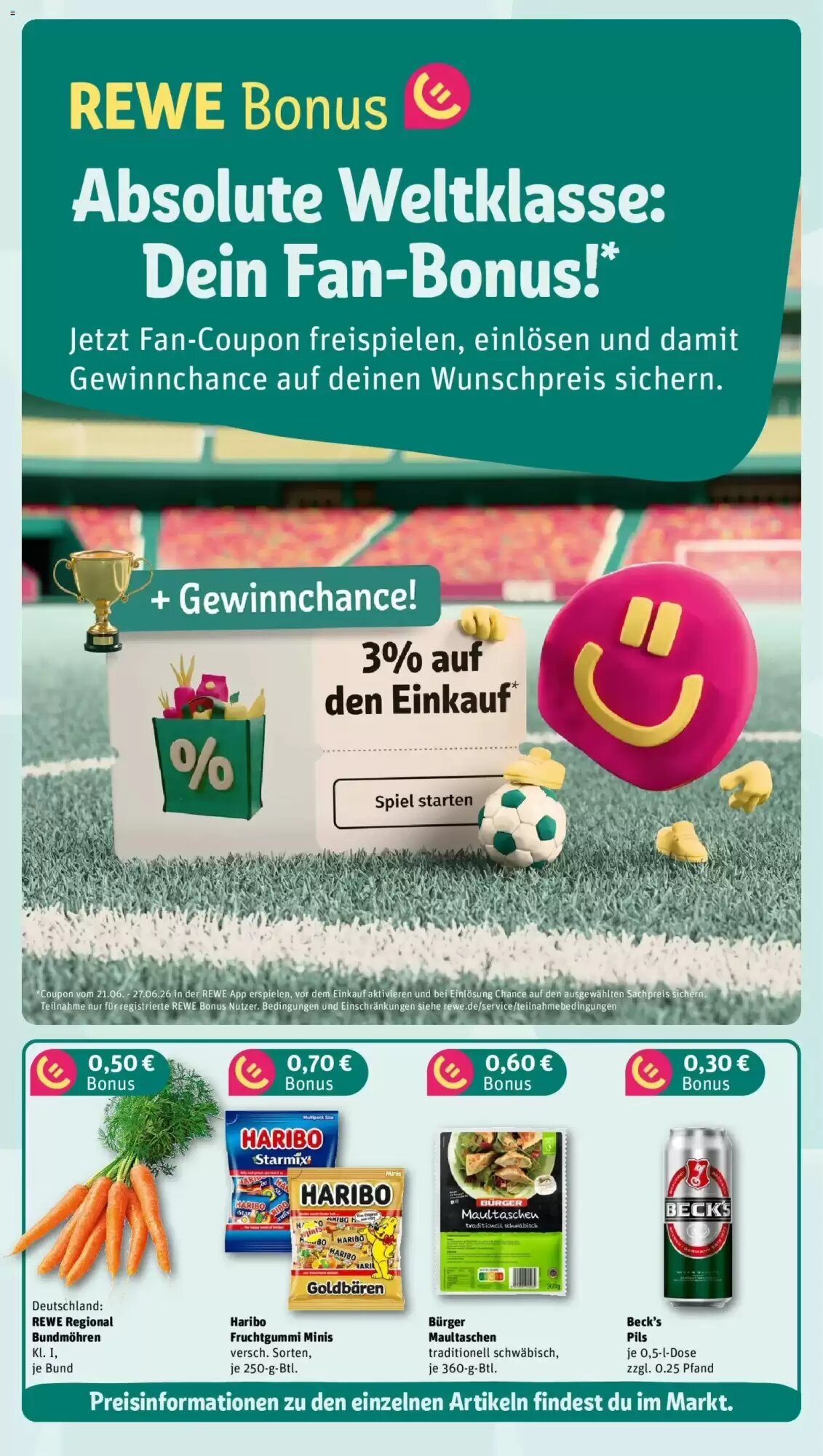 REWE Kaufpark Prospekt (ab 22.06.2026) zum Blättern - Seite 3